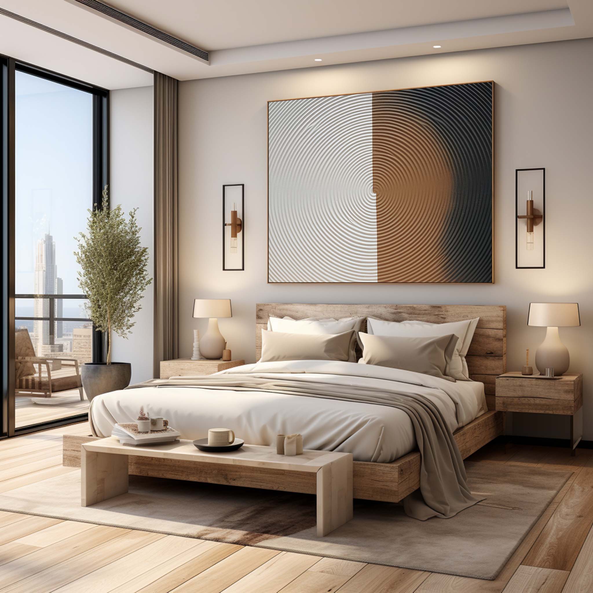 vipgallery Plaster Art Texture Painting #SG240