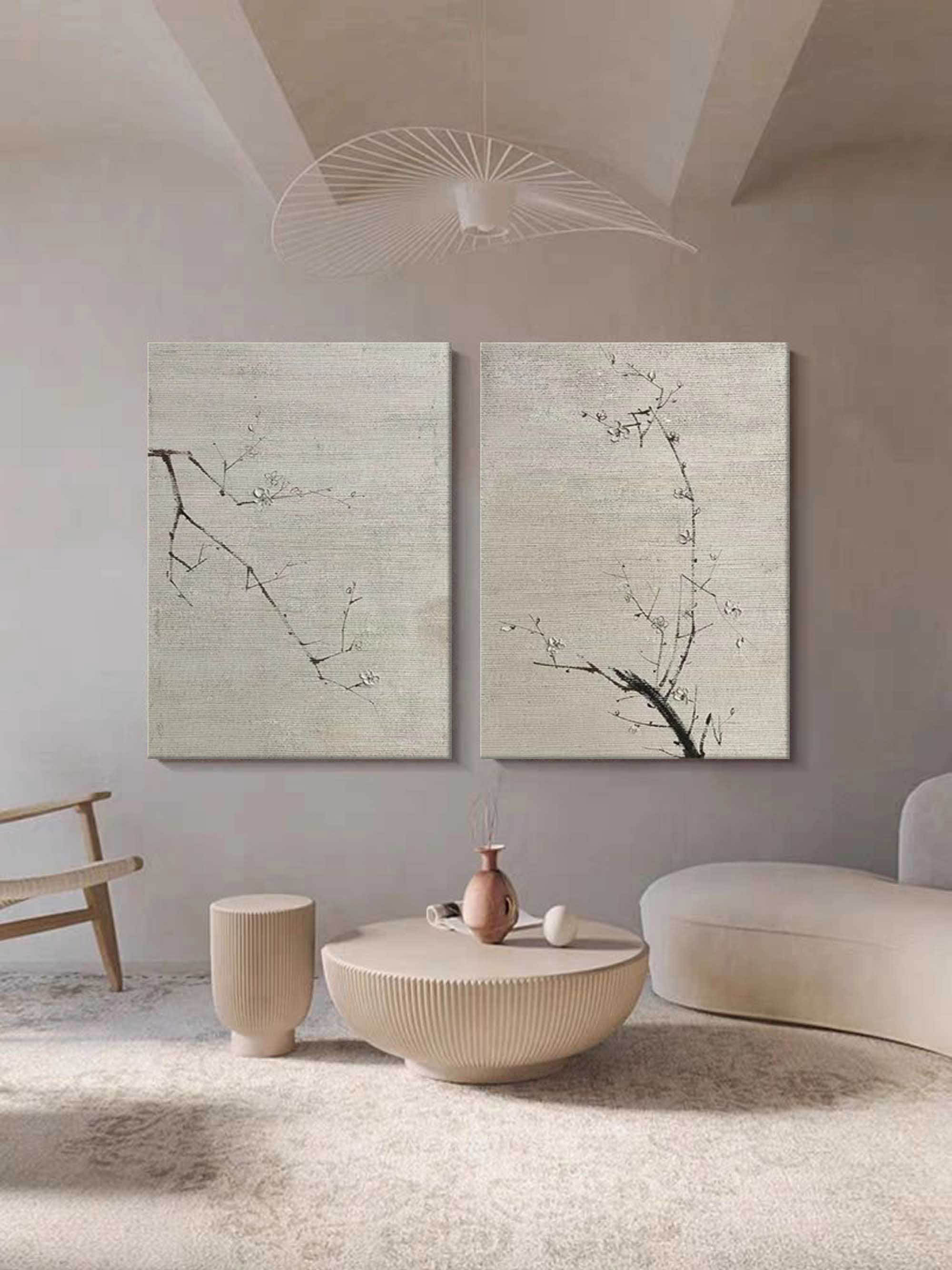 vipgallery Abstract Painting Set Of 2 #SP145