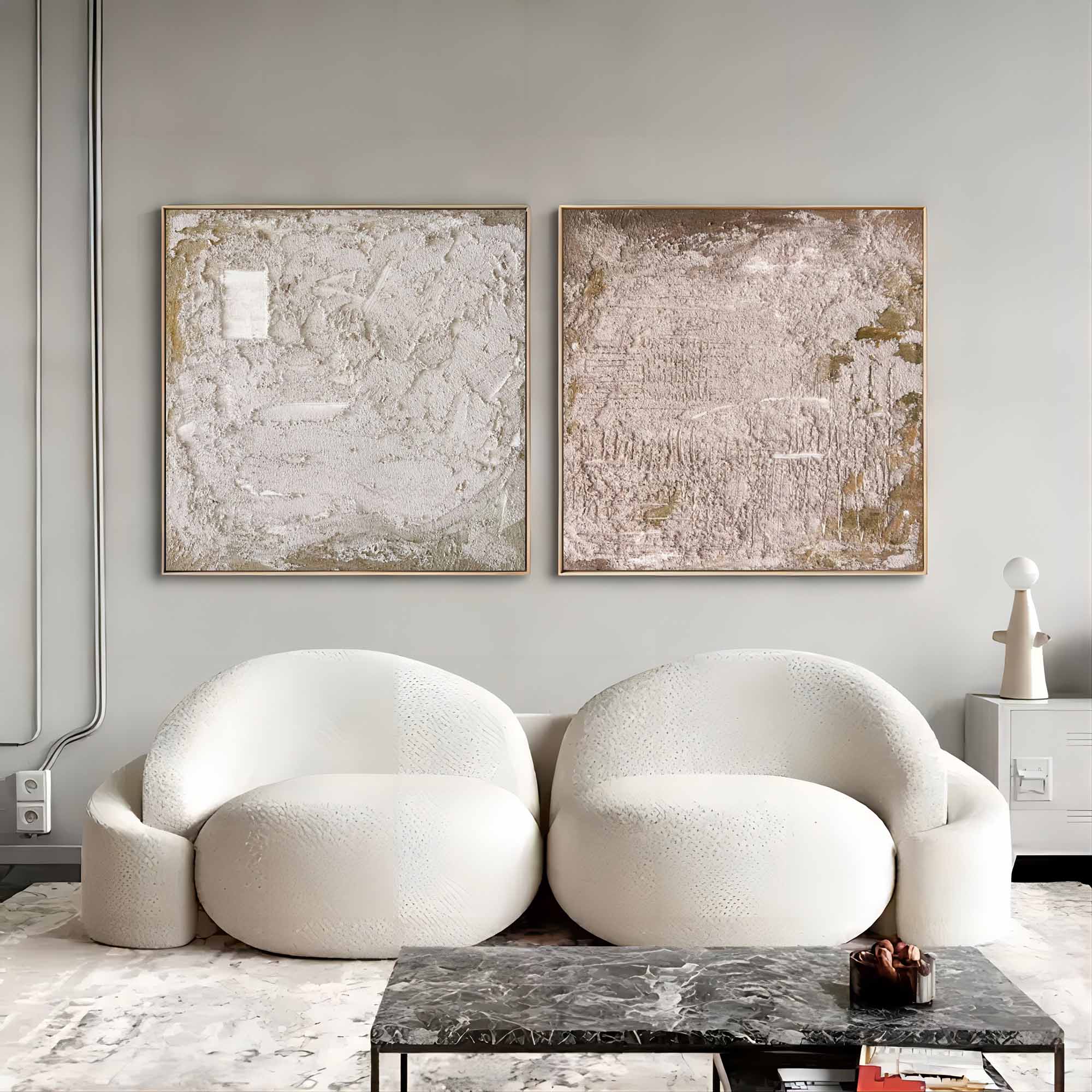 vipgallery Abstract Painting Set Of 2 #SP143