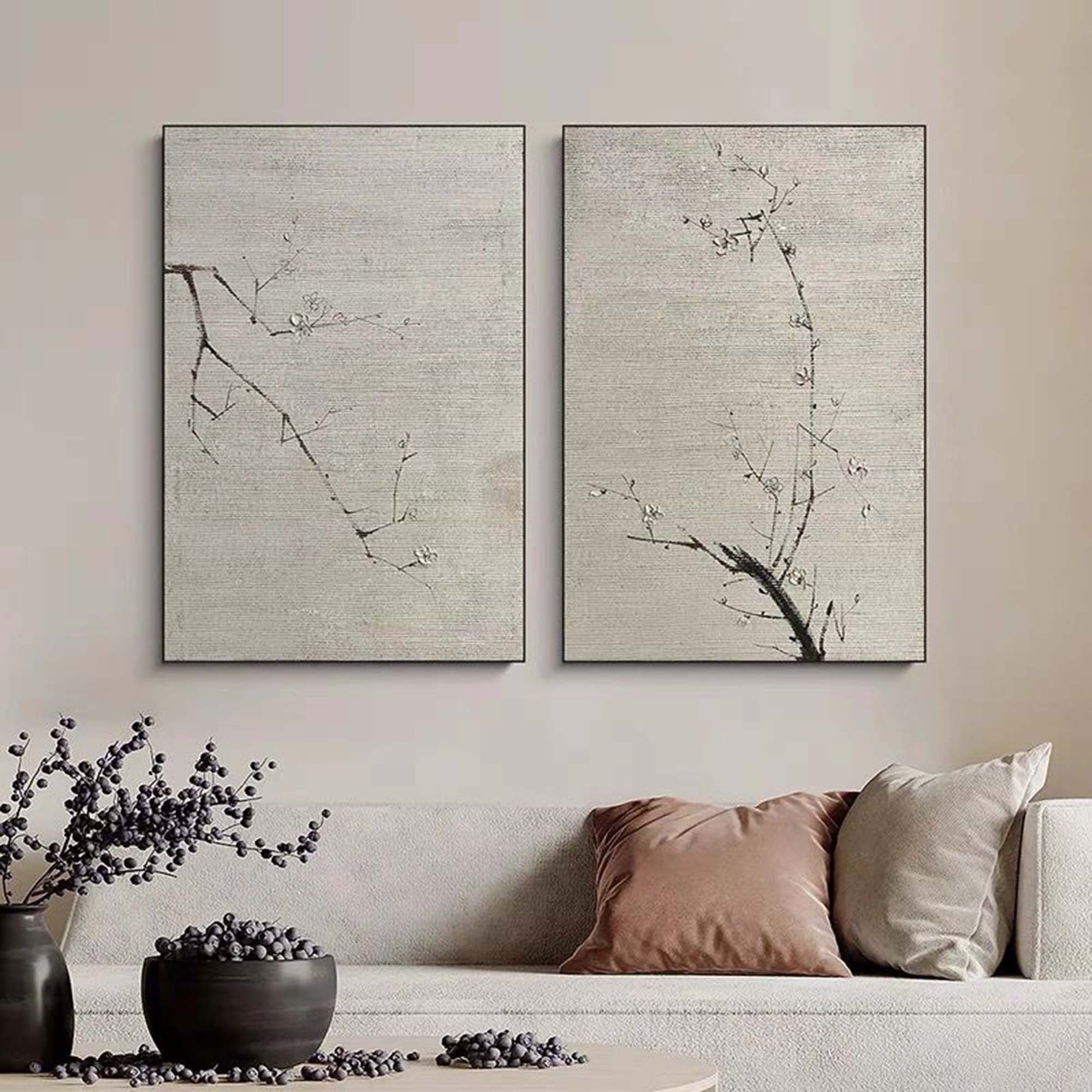 vipgallery Abstract Painting Set Of 2 #SP145