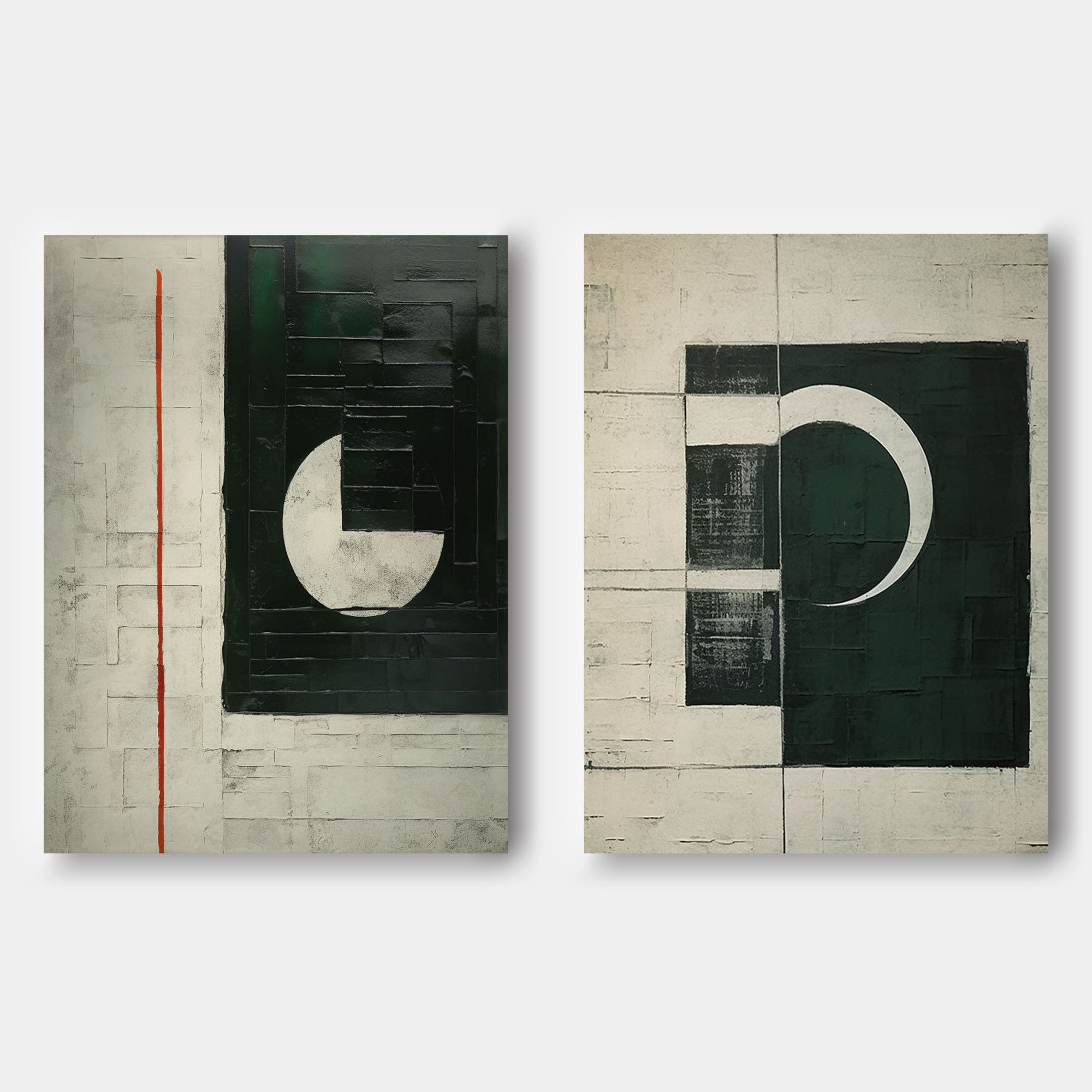vipgallery Abstract Painting Set Of 2 #SP150