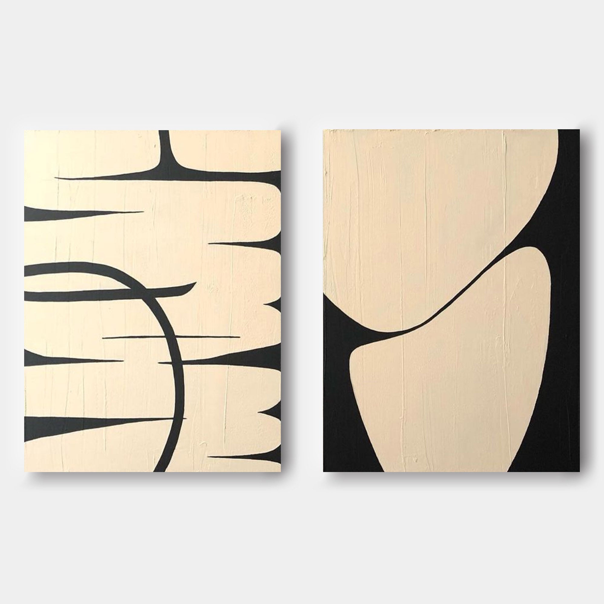 vipgallery Abstract Painting Set Of 2 #SP135