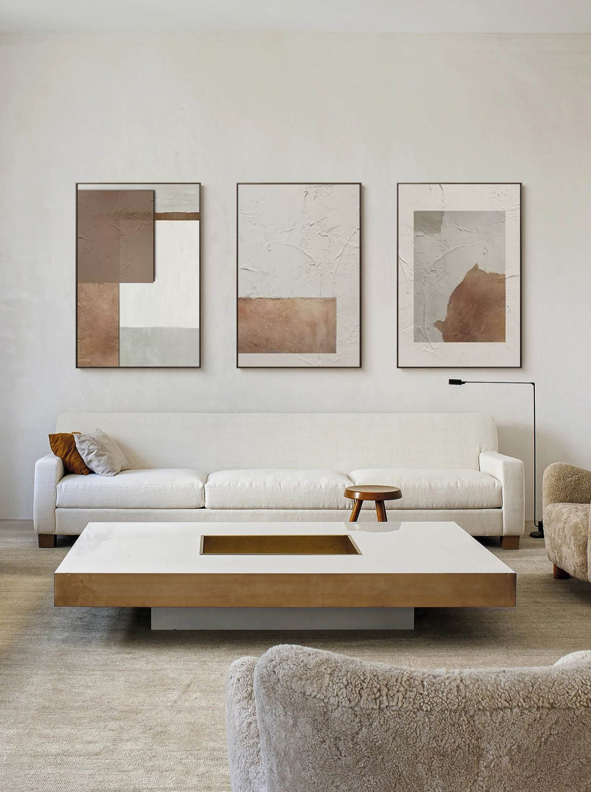 vipgallery Abstract Painting Set of 3 #SP034