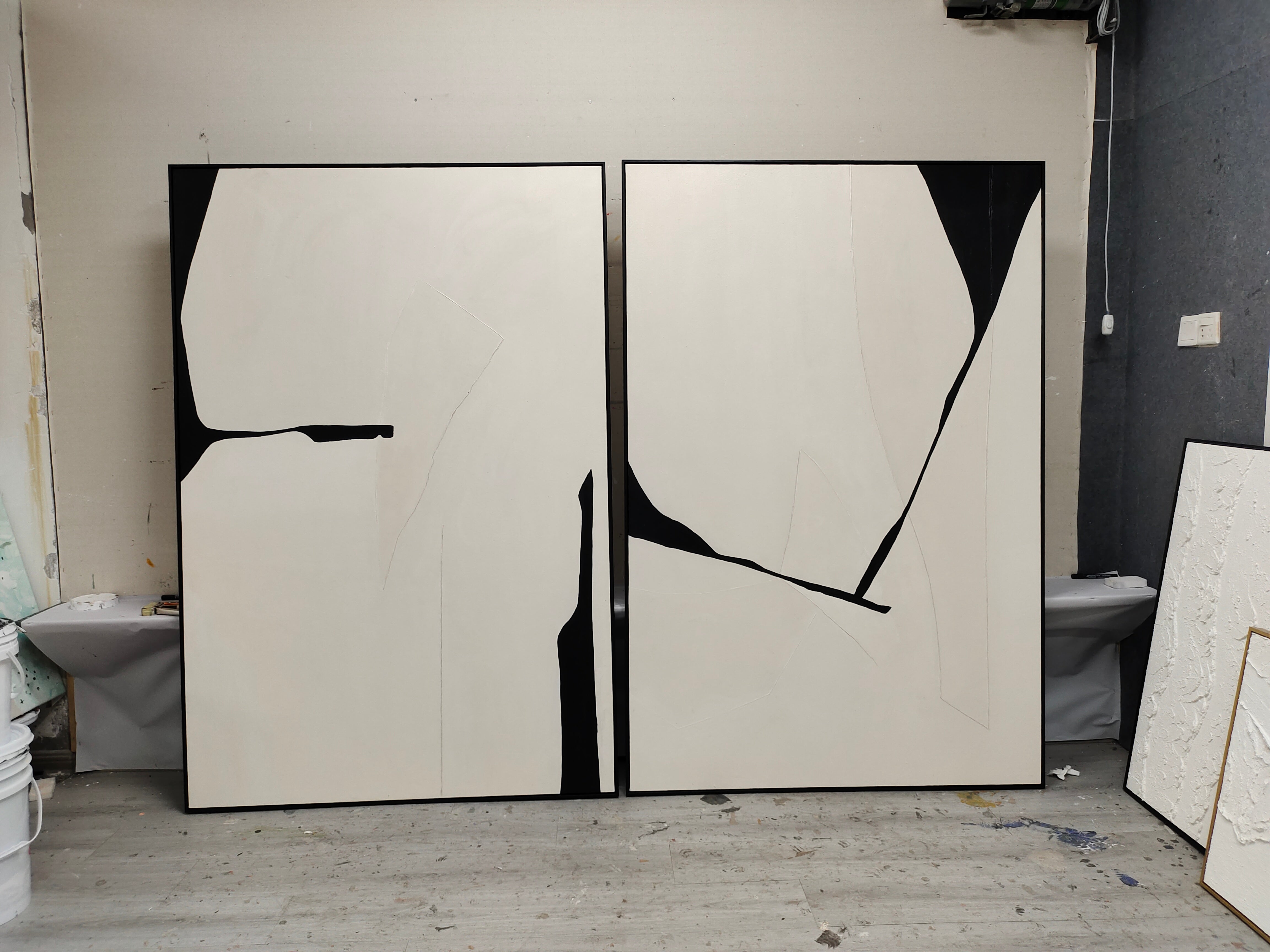 vipgallery Abstract Painting Set Of 2 #SP107