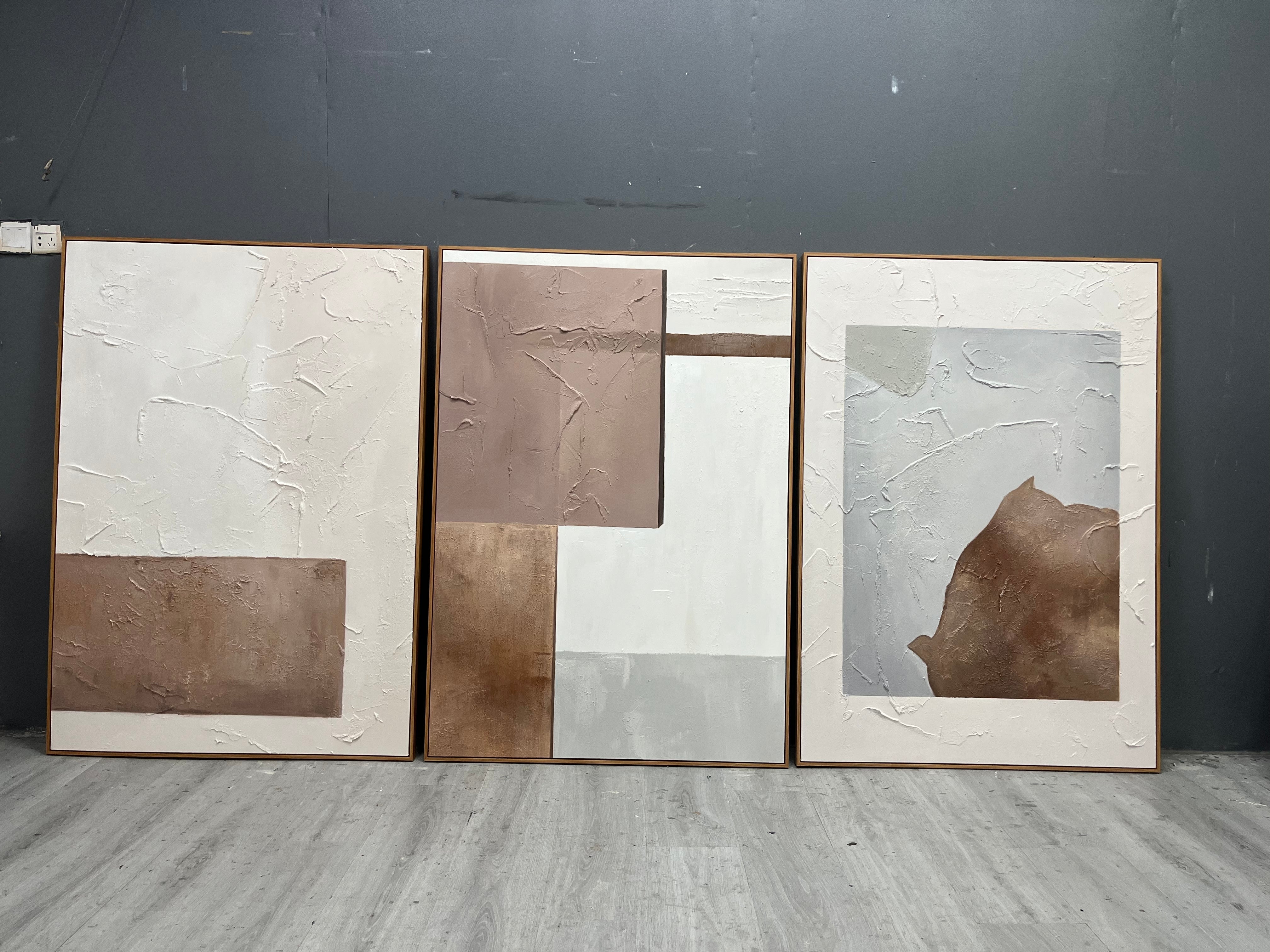 vipgallery Abstract Painting Set of 3 #SP034