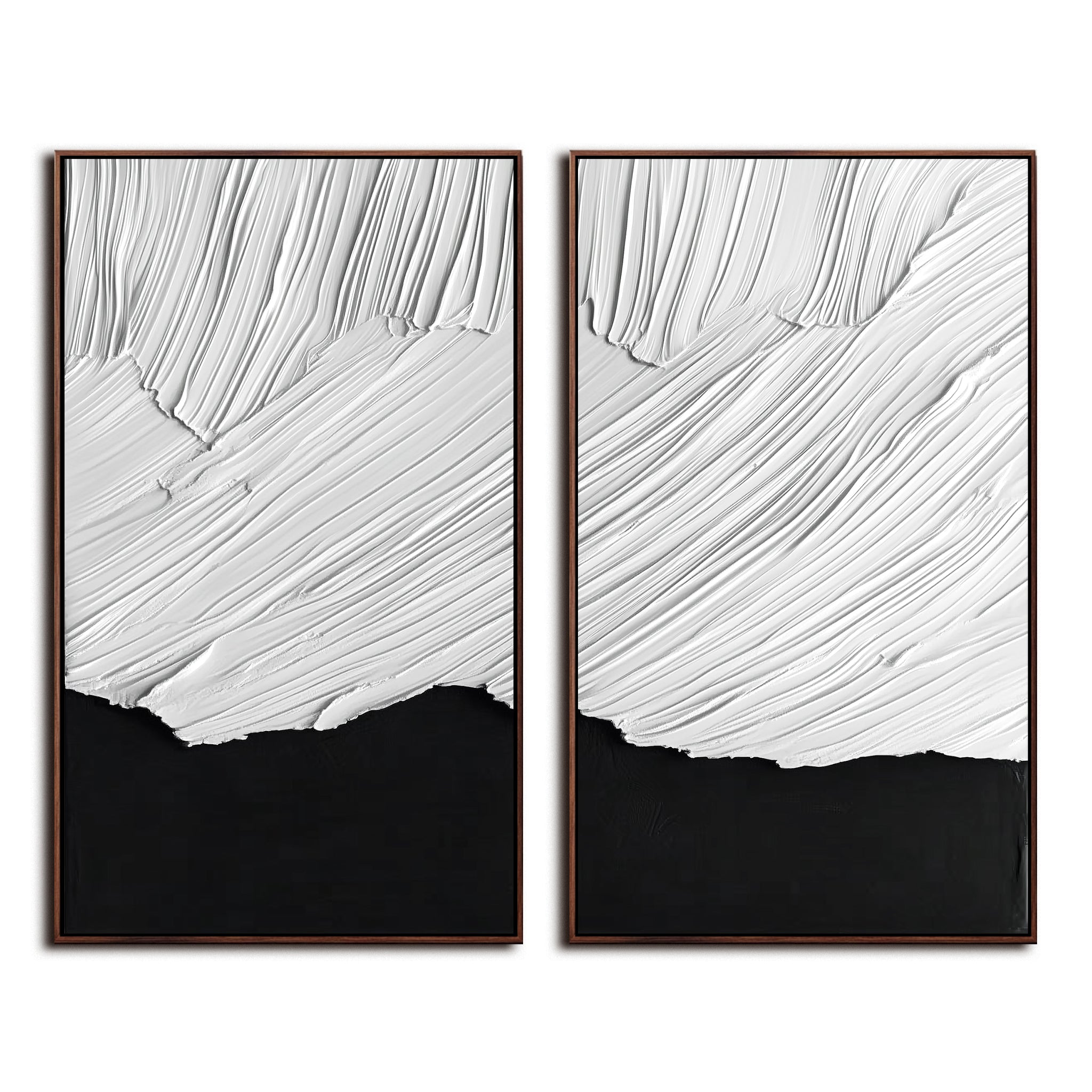 vipgallery Dual Textured Black & White Panels-wp241368