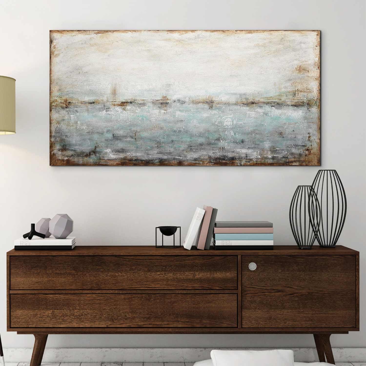 vipgallery Tranquil Painting For Big Walls Premium Art "Frozen in Time"