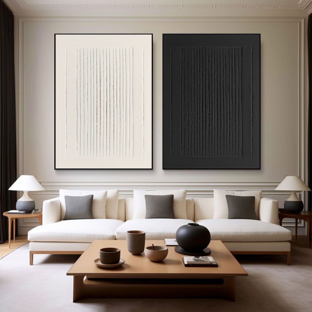 vipgallery Abstract Tranquility Painting SET OF 2 #WAG 008