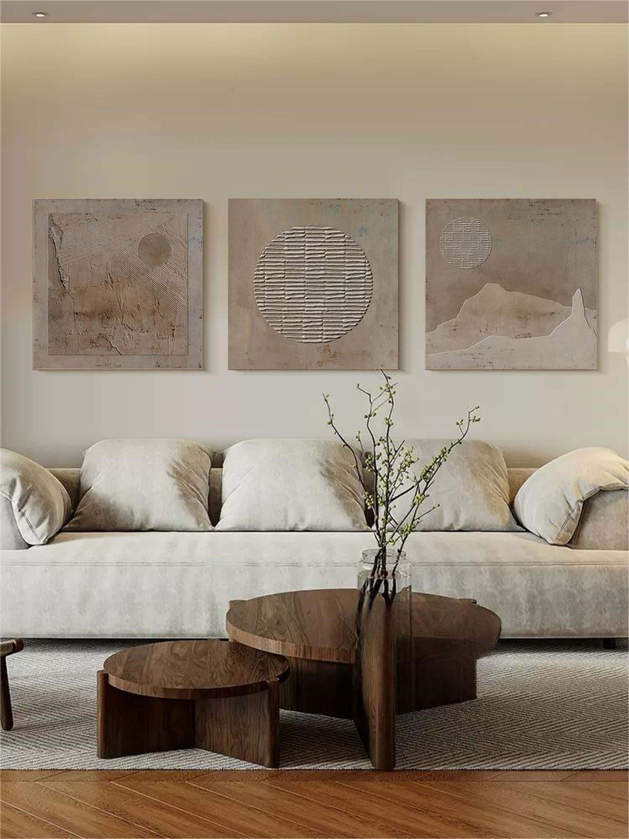 vipgallery Abstract Painting Set Of 3 #SP062