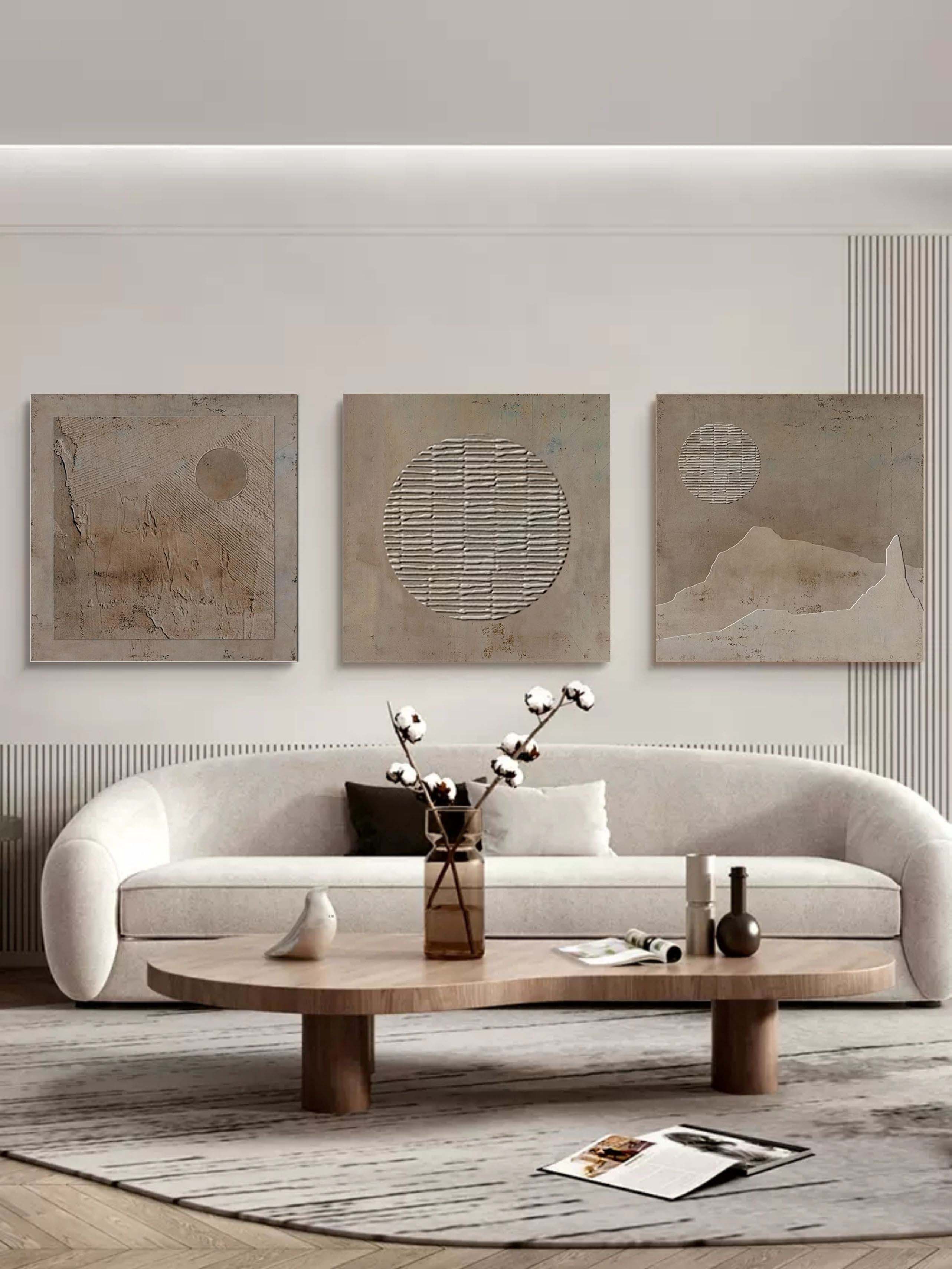 vipgallery Abstract Painting Set Of 3 #SP062