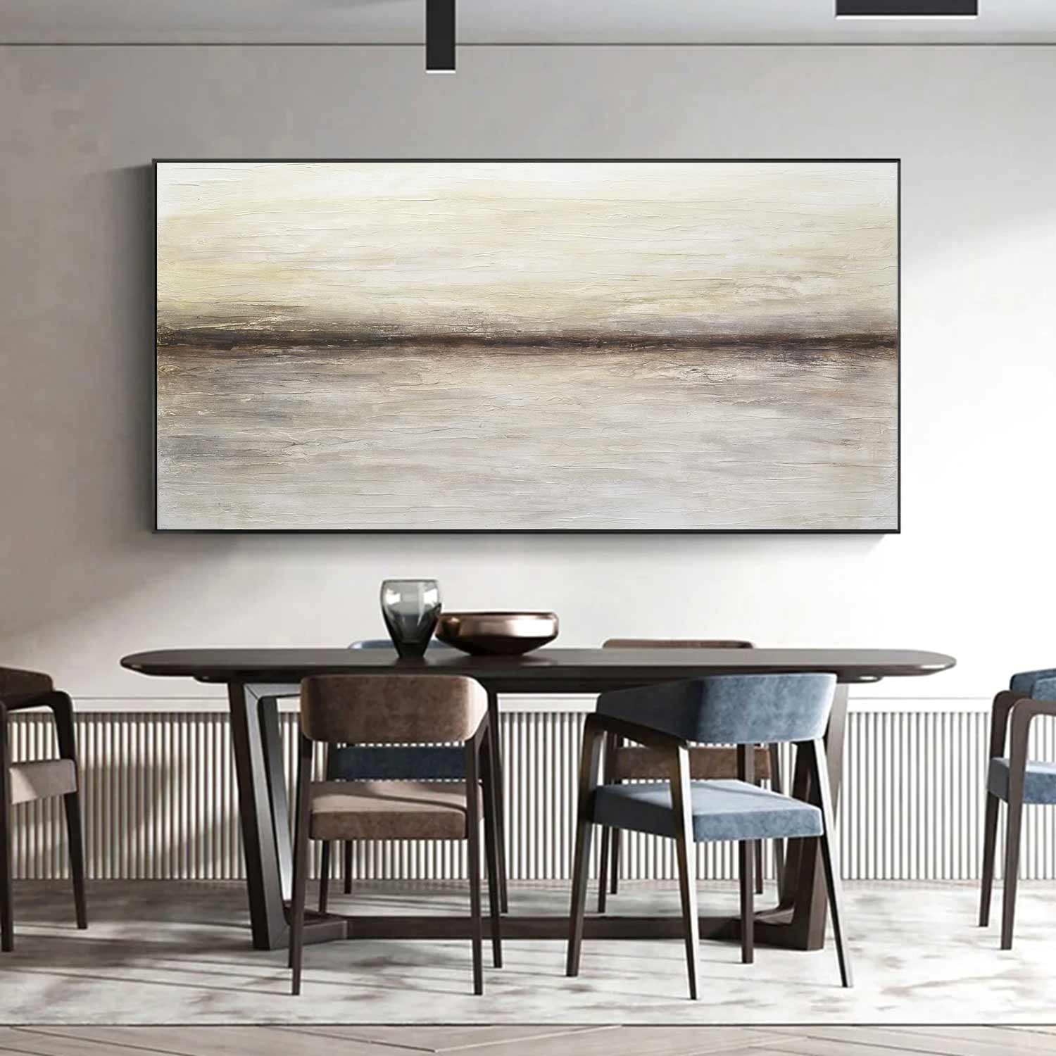 vipgallery Textured Serene Soothing Landscape Painting "Driven"