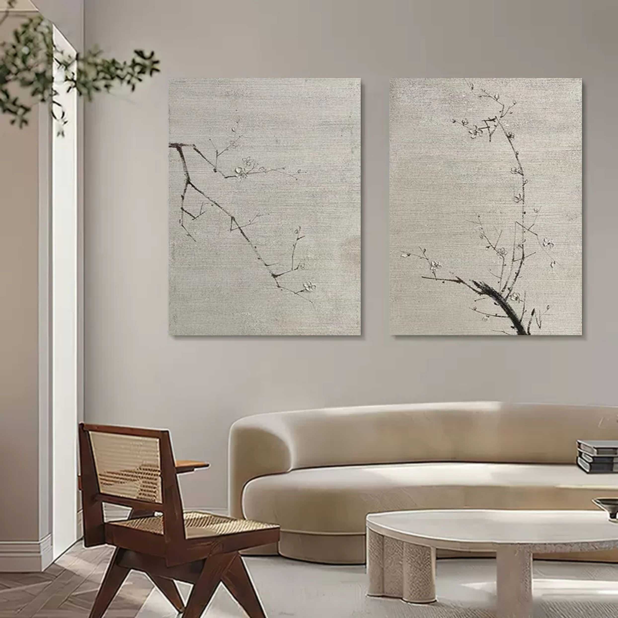 vipgallery Abstract Painting Set Of 2 #SP145
