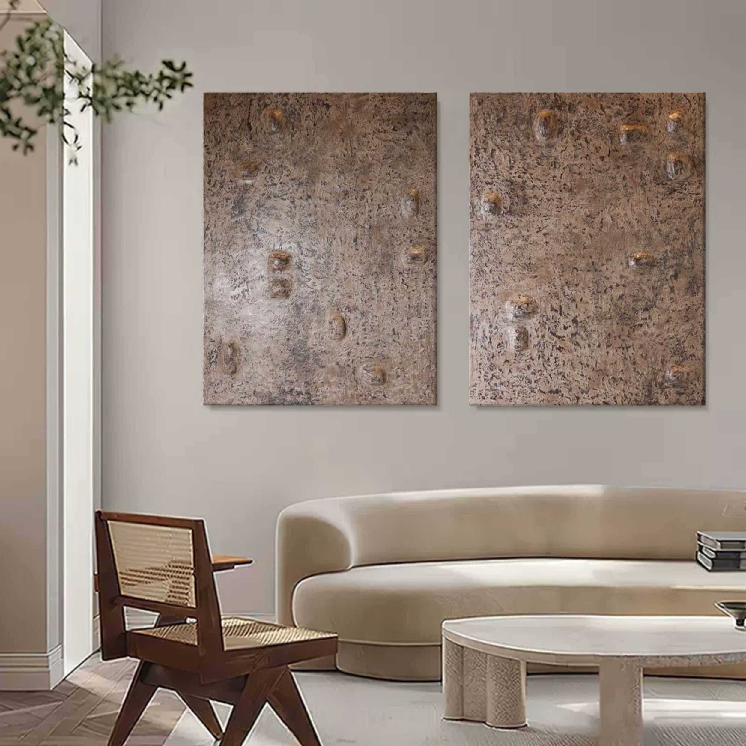 vipgallery Abstract Painting Set Of 2 #SP136