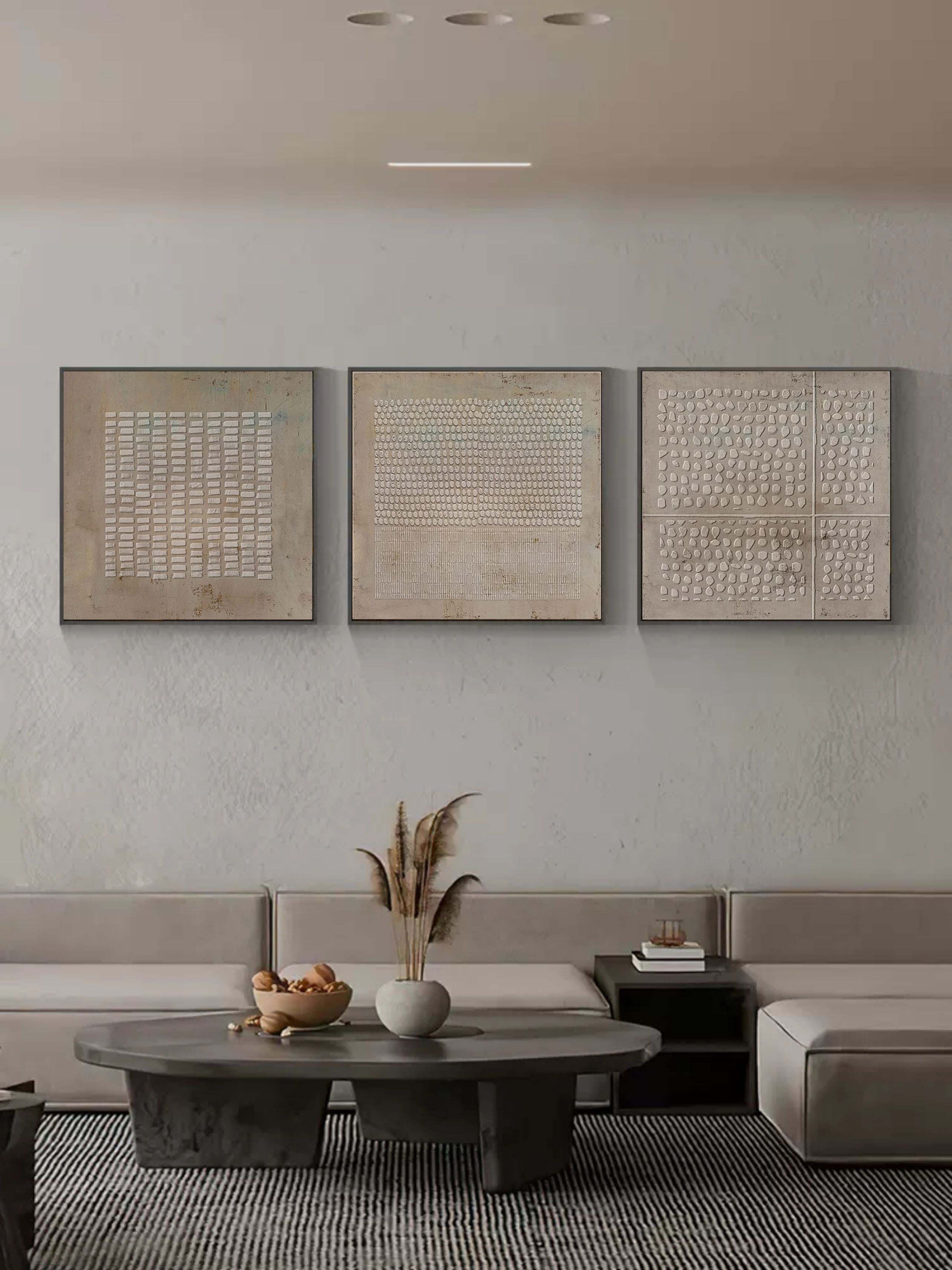 vipgallery Abstract Painting Set Of 3 #SP061