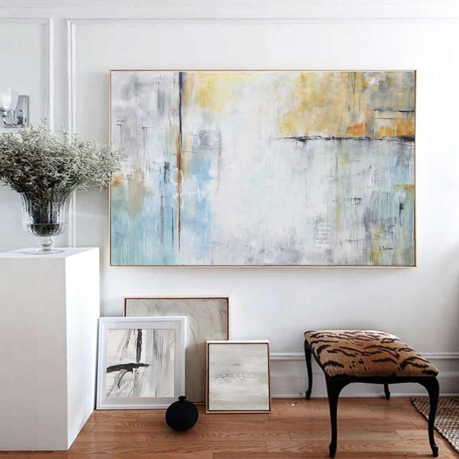vipgallery Modern Abstract NYC Loft Style Painting "Urban Playground"