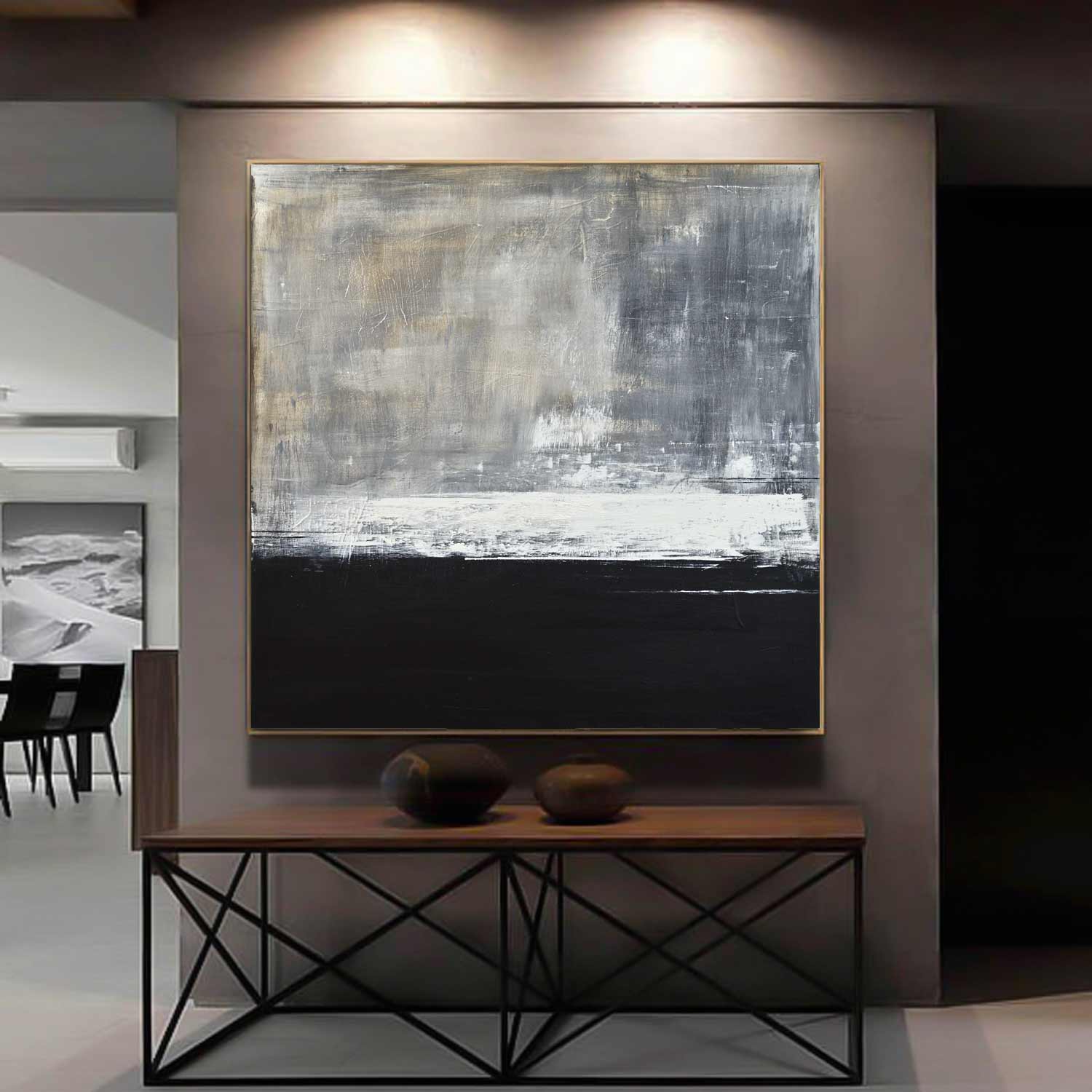 vipgallery Square Large Fine Art Abstract Artwork "Spirit"