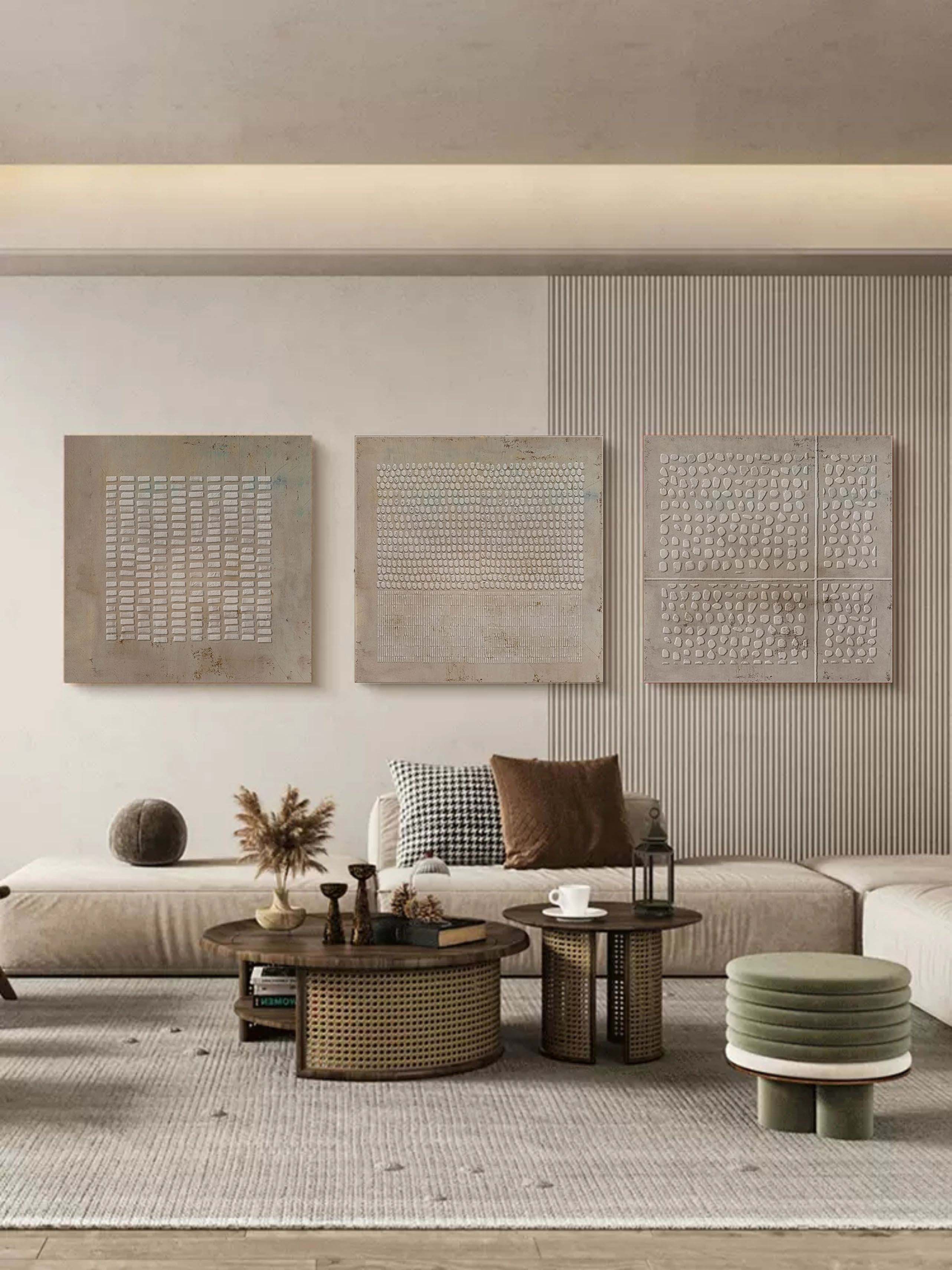 vipgallery Abstract Painting Set Of 3 #SP061