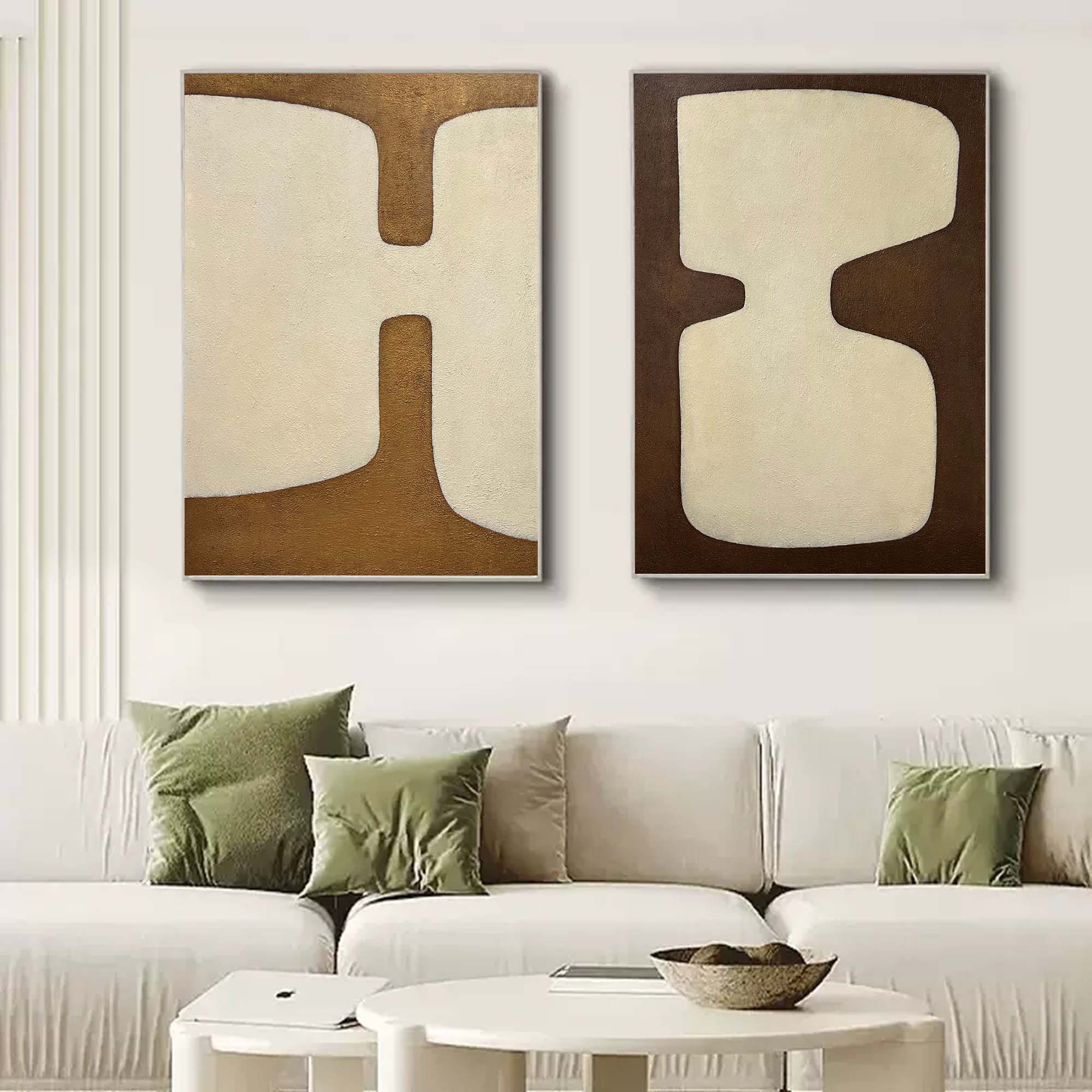 vipgallery Abstract Painting Set Of 2 #SP149