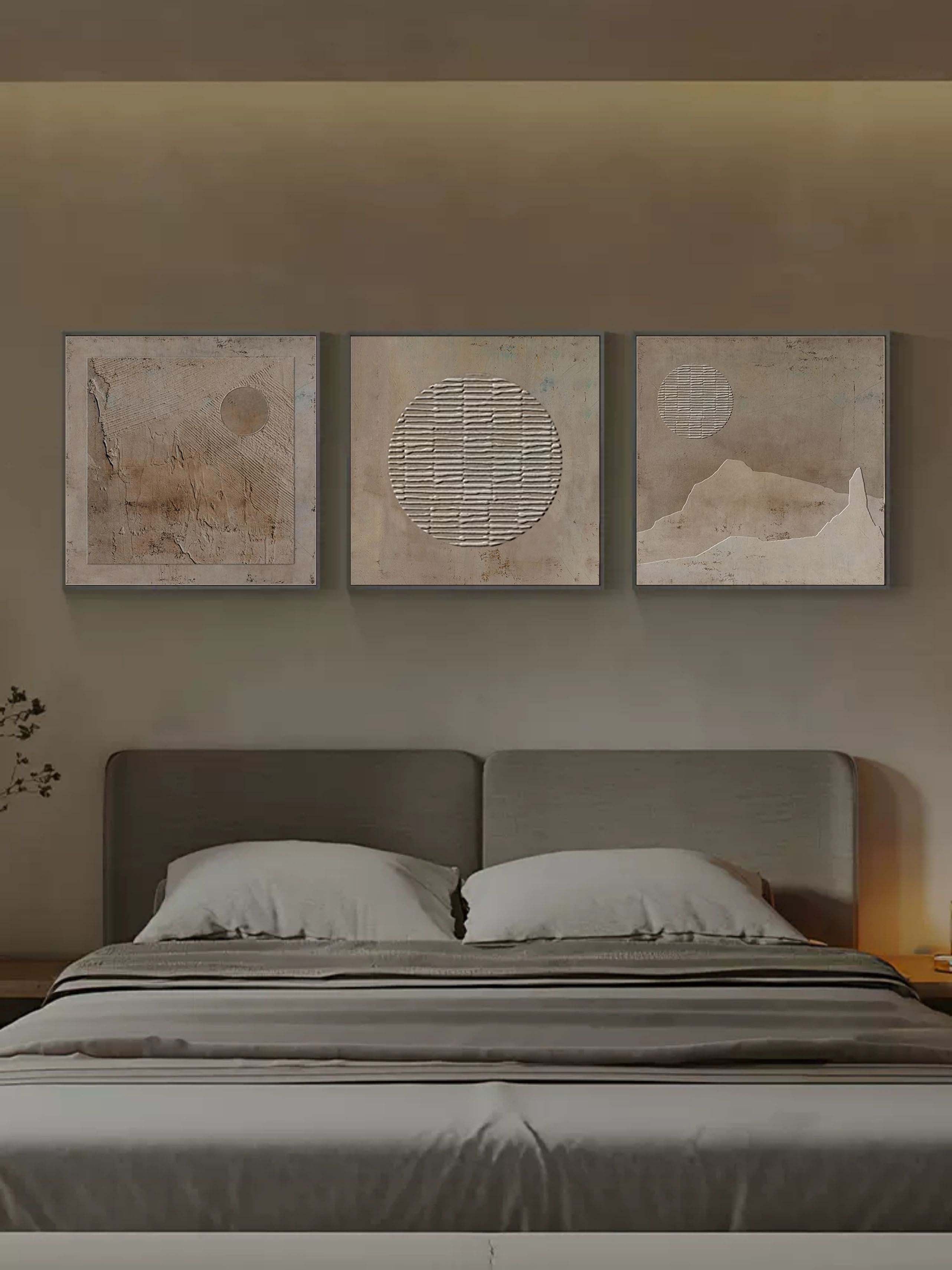 vipgallery Abstract Painting Set Of 3 #SP062