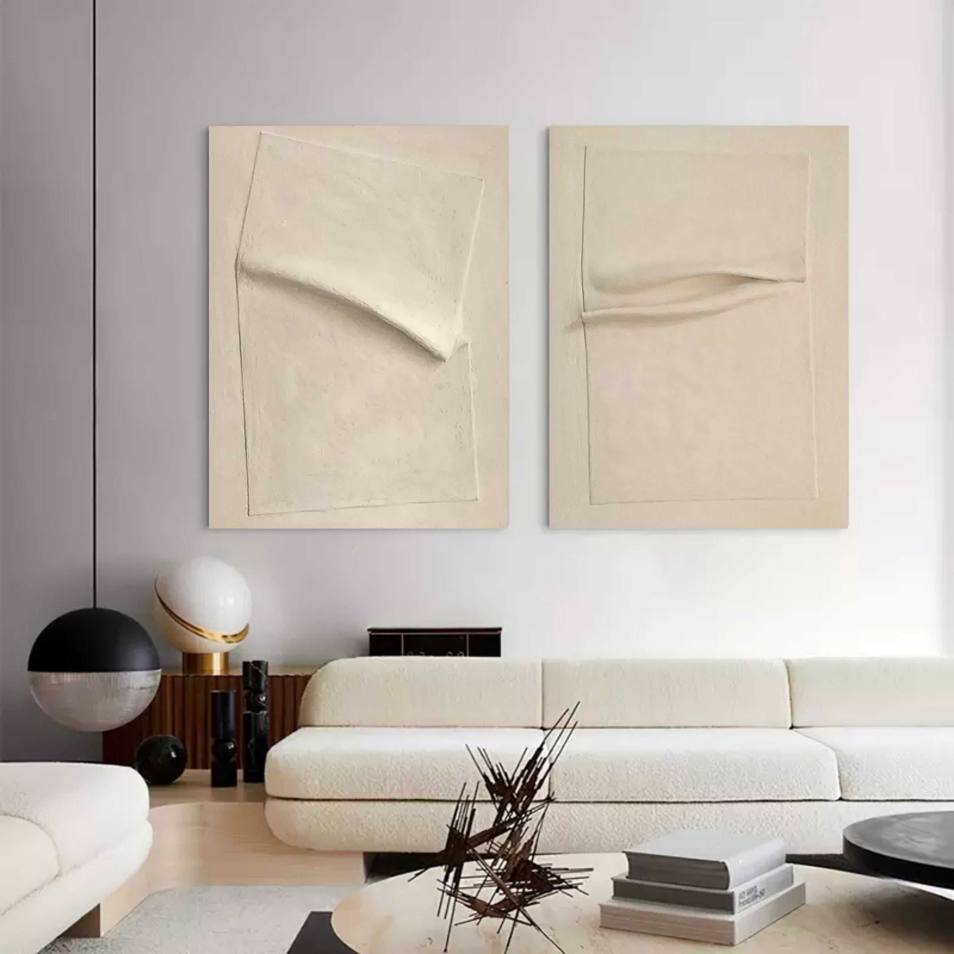 vipgallery Abstract Painting Set Of 2 #SP033