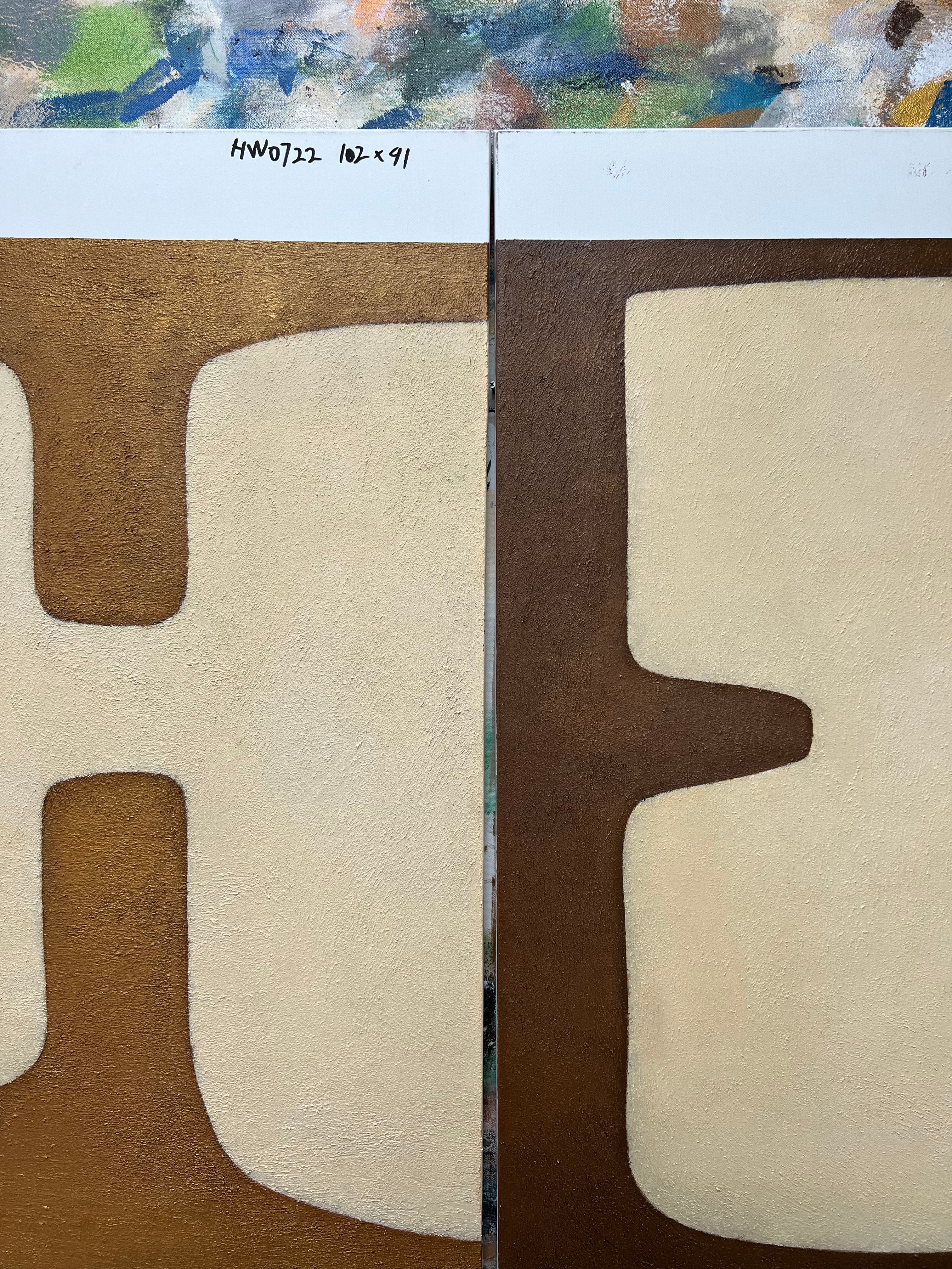 vipgallery Abstract Painting Set Of 2 #SP149