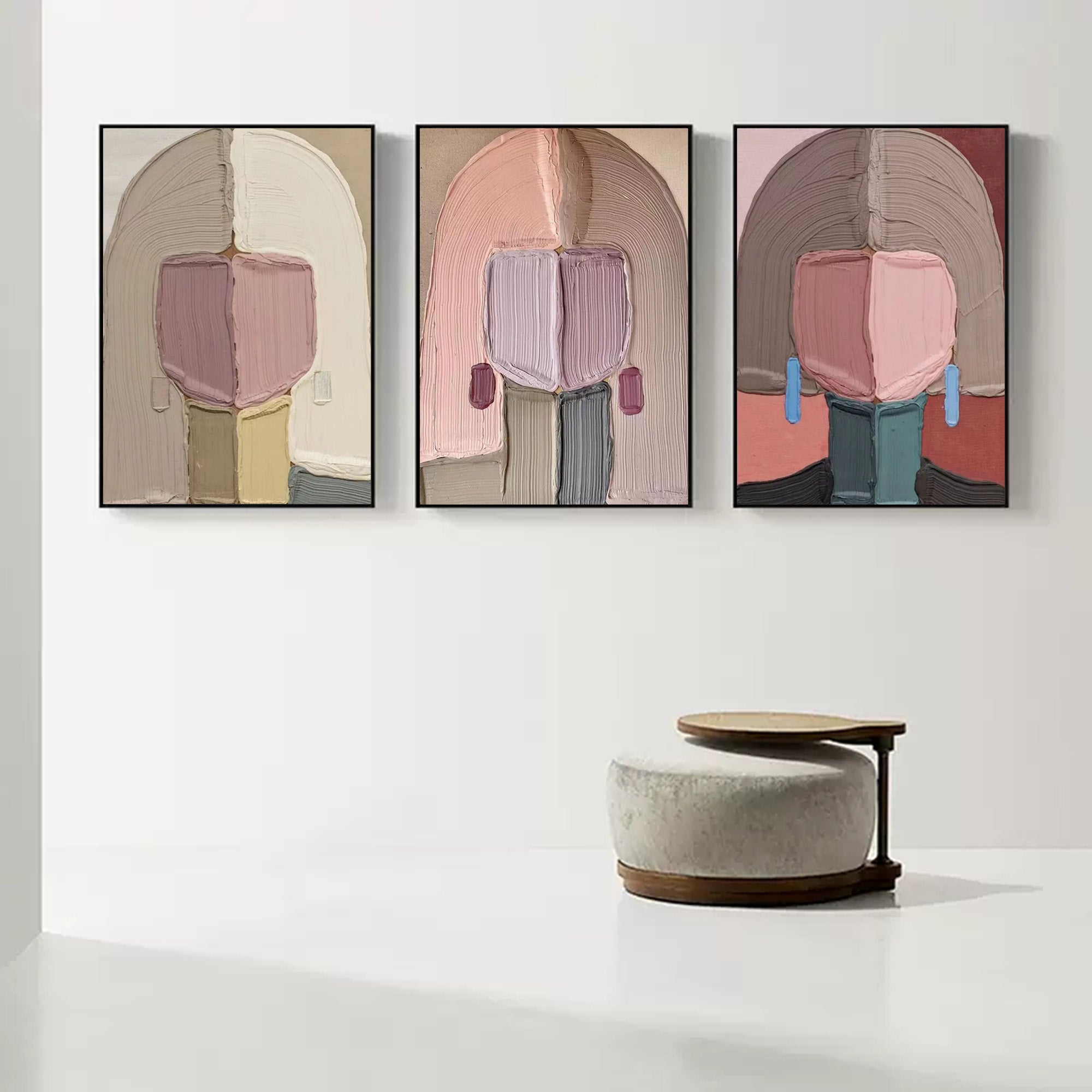 vipgallery Abstract Painting Set of 3 #SP085