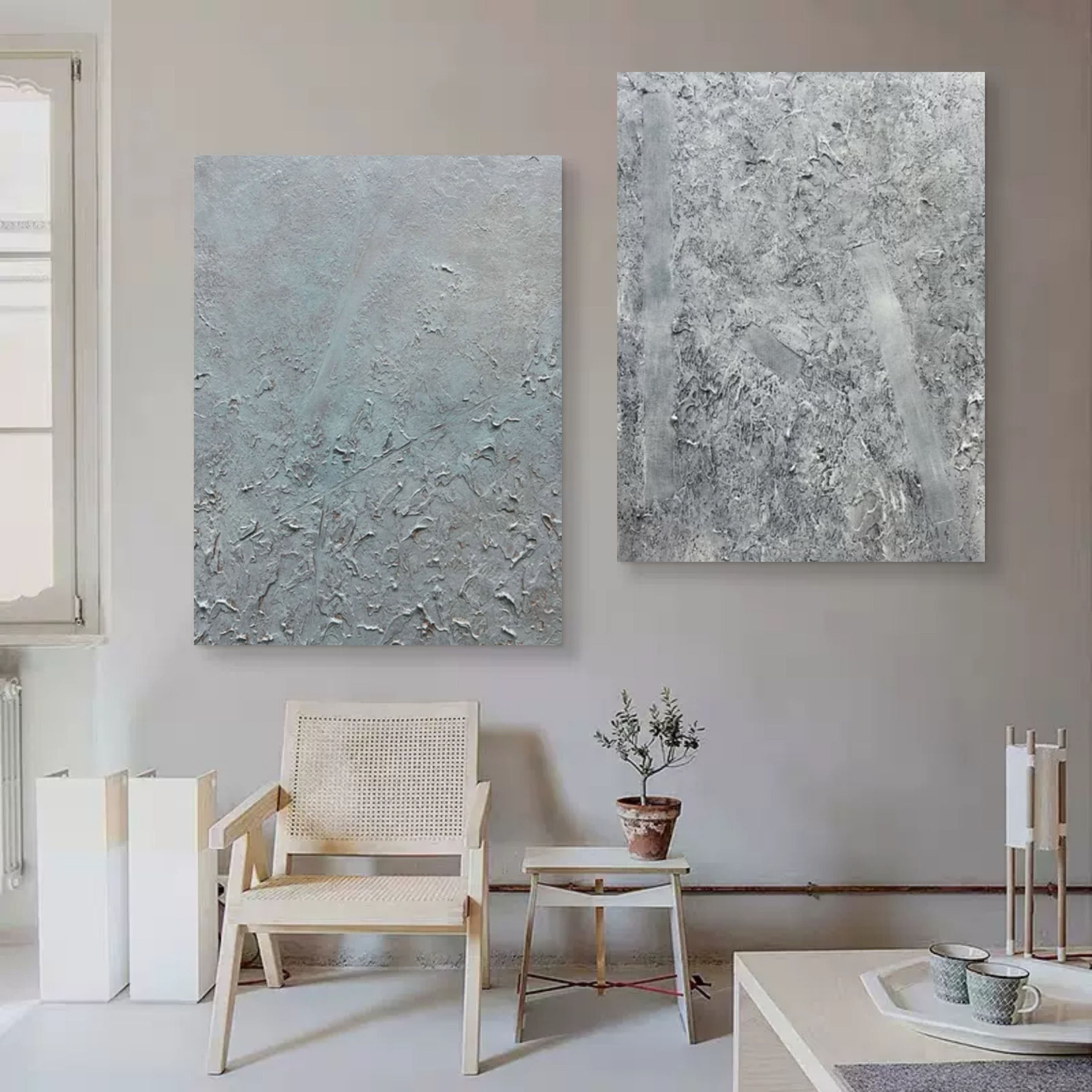 vipgallery Abstract Painting Set Of 2 #SP083