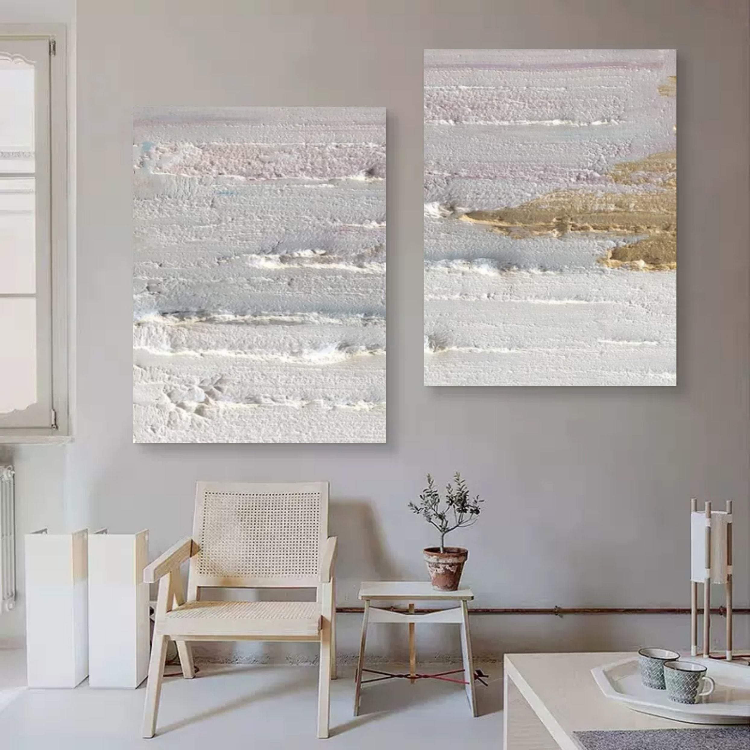 vipgallery Abstract Painting Set Of 2 #SP082