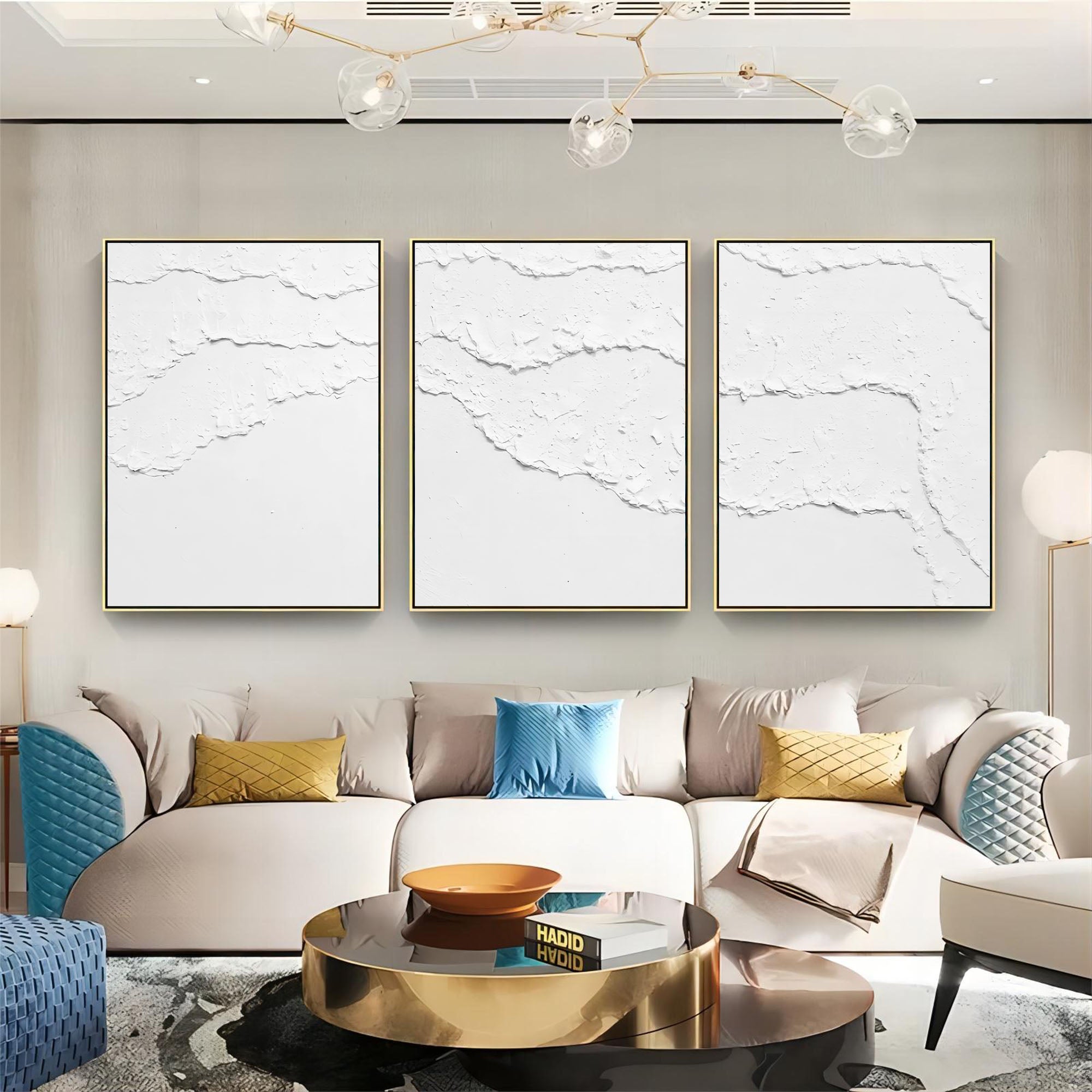 vipgallery Abstract Painting Set of 3 #SP058