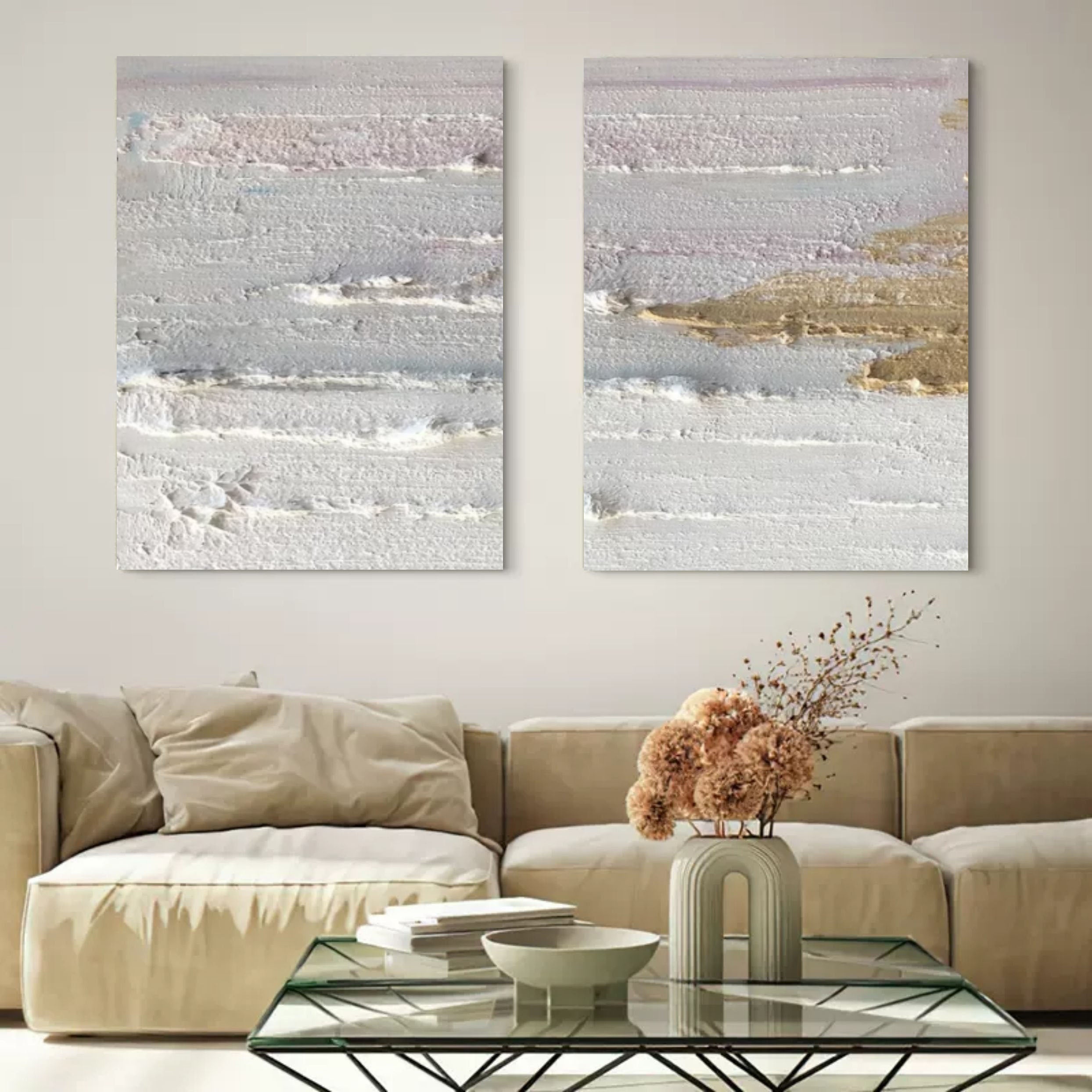 vipgallery Abstract Painting Set Of 2 #SP082