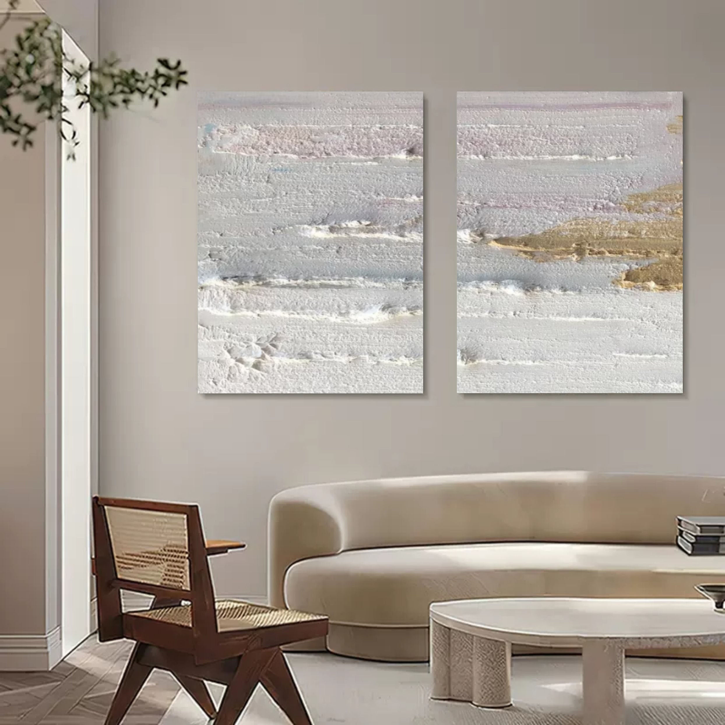 vipgallery Abstract Painting Set Of 2 #SP082