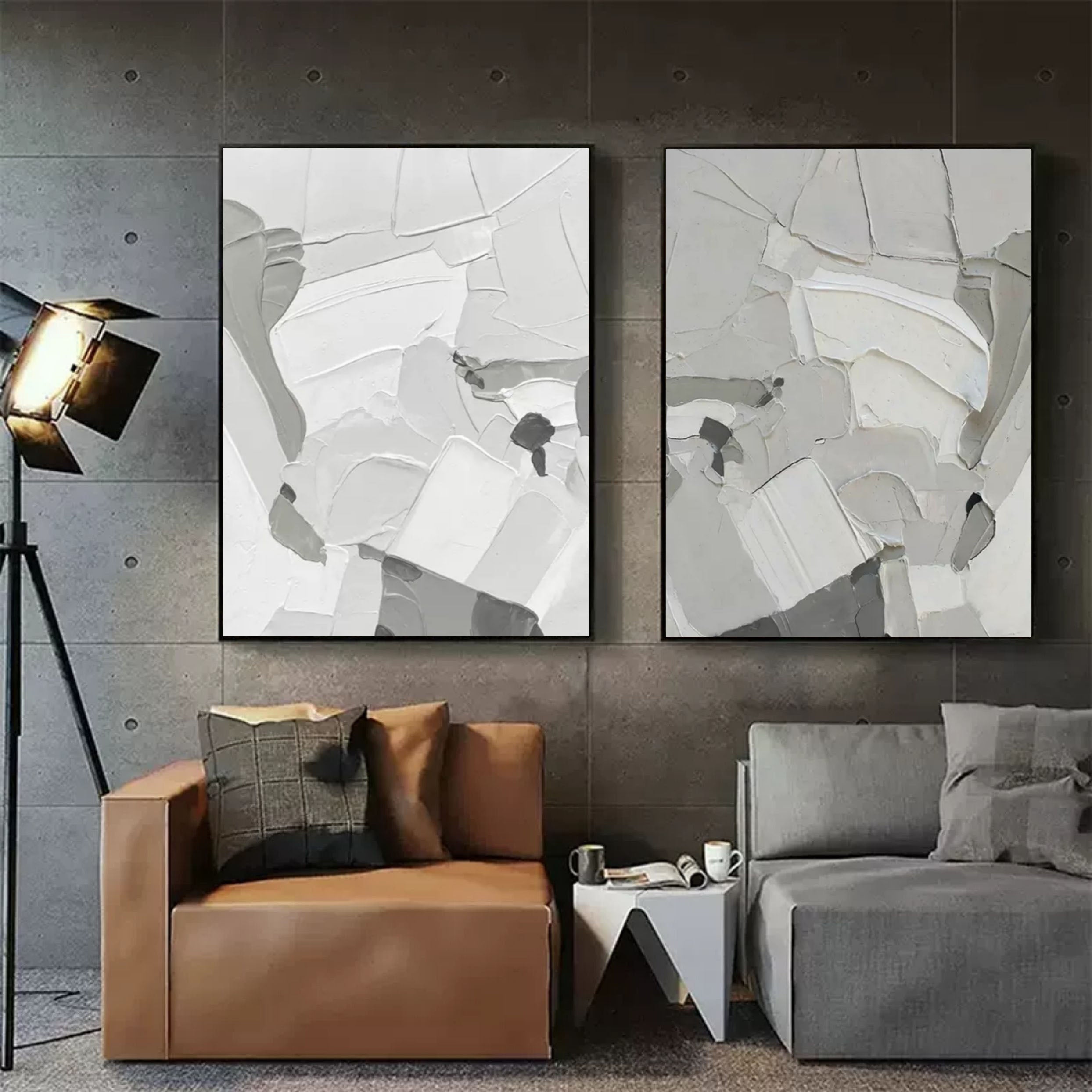 vipgallery Abstract Painting Set Of 2 #SP106