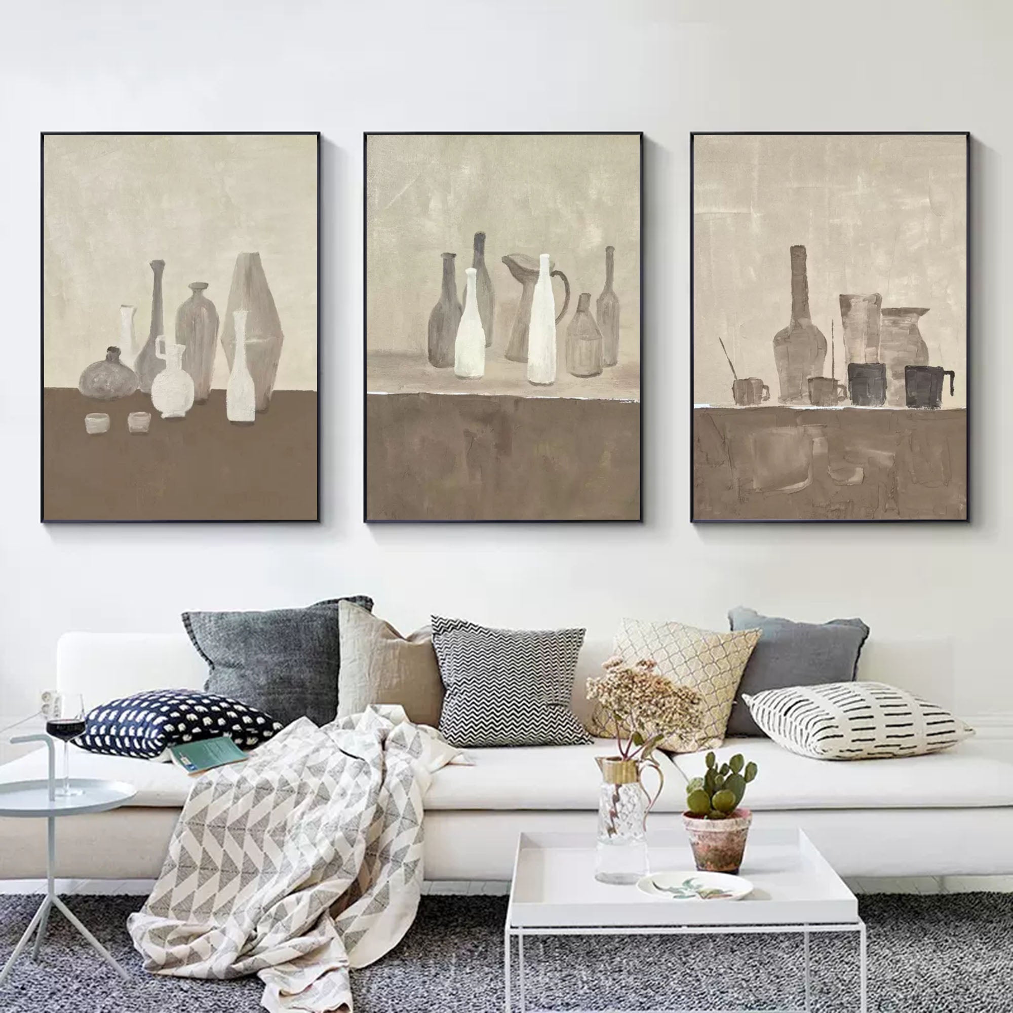 vipgallery Abstract Painting Set of 3 #SP105