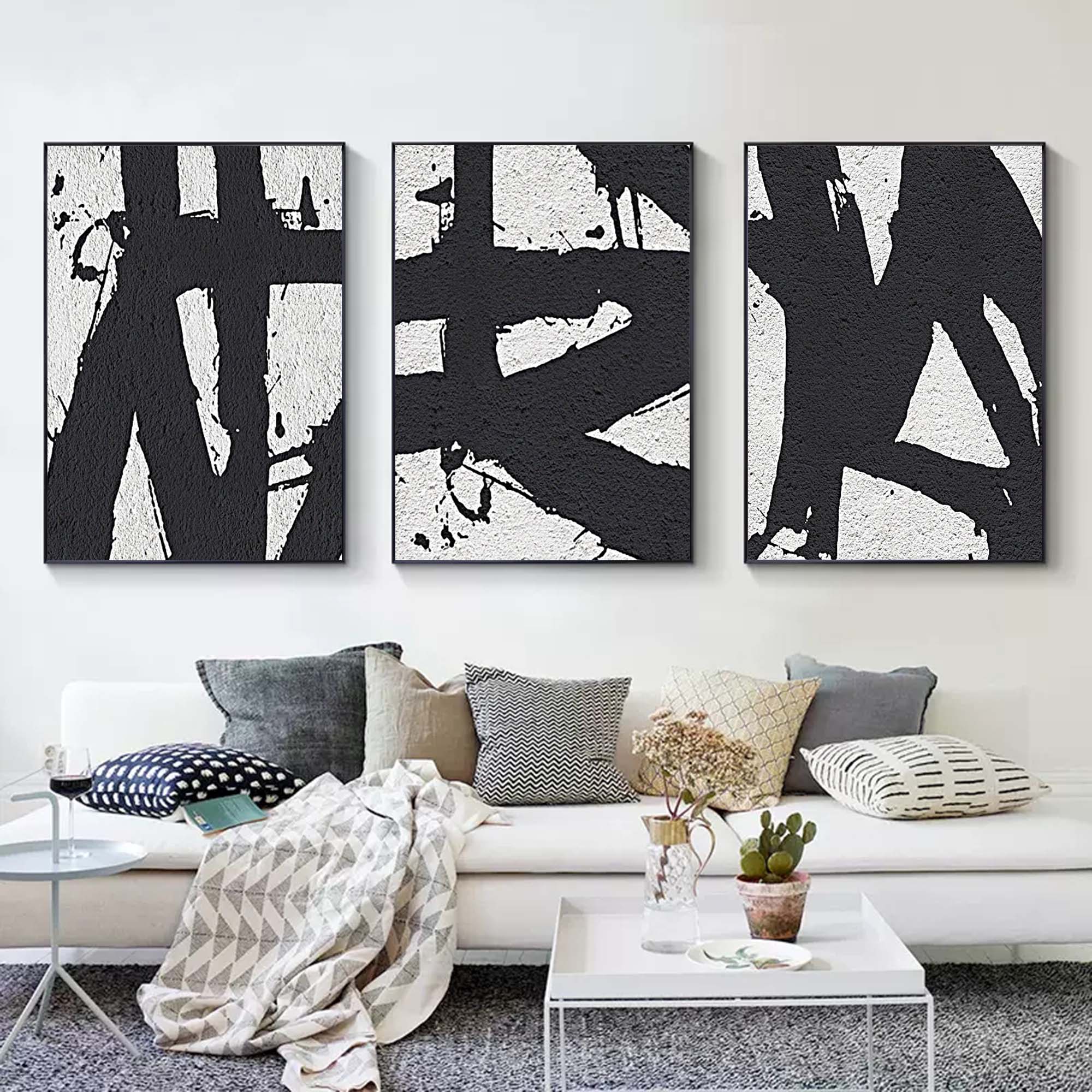 Abstract Painting Set of 3 #SP075