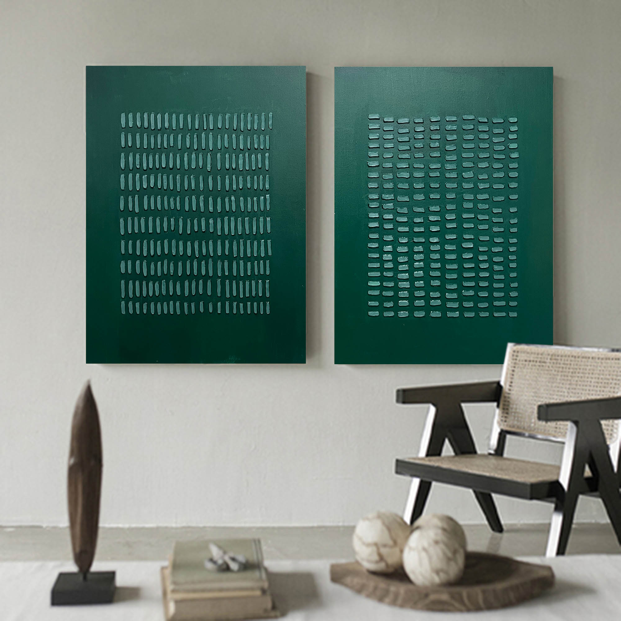 vipgallery Abstract Painting Set Of 2 #SP100