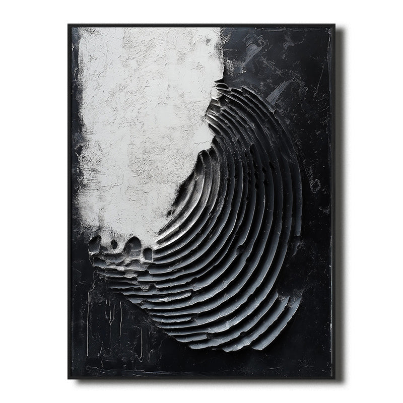 vipgallery Monochrome Ripple Texture Art-wp240018