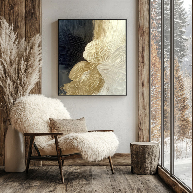 vipgallery Modern Abstract Gold Artwork-wp240058