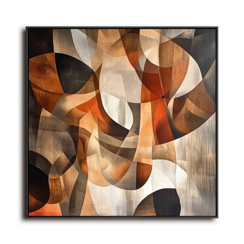 vipgallery Earth Tones: Abstract Harmony-wp240048
