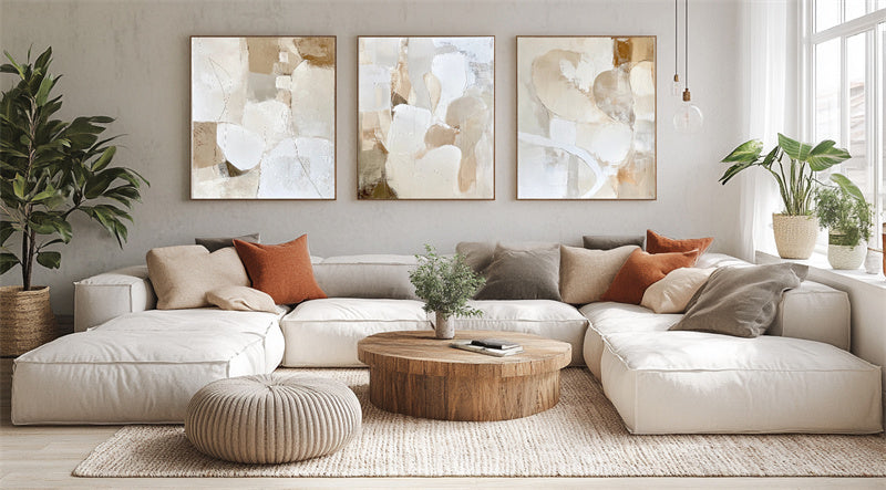 vipgallery Neutral Abstract Canvas Art-wp240088