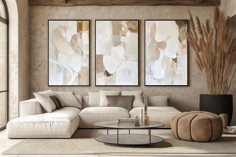 vipgallery Neutral Abstract Canvas Art-wp240088