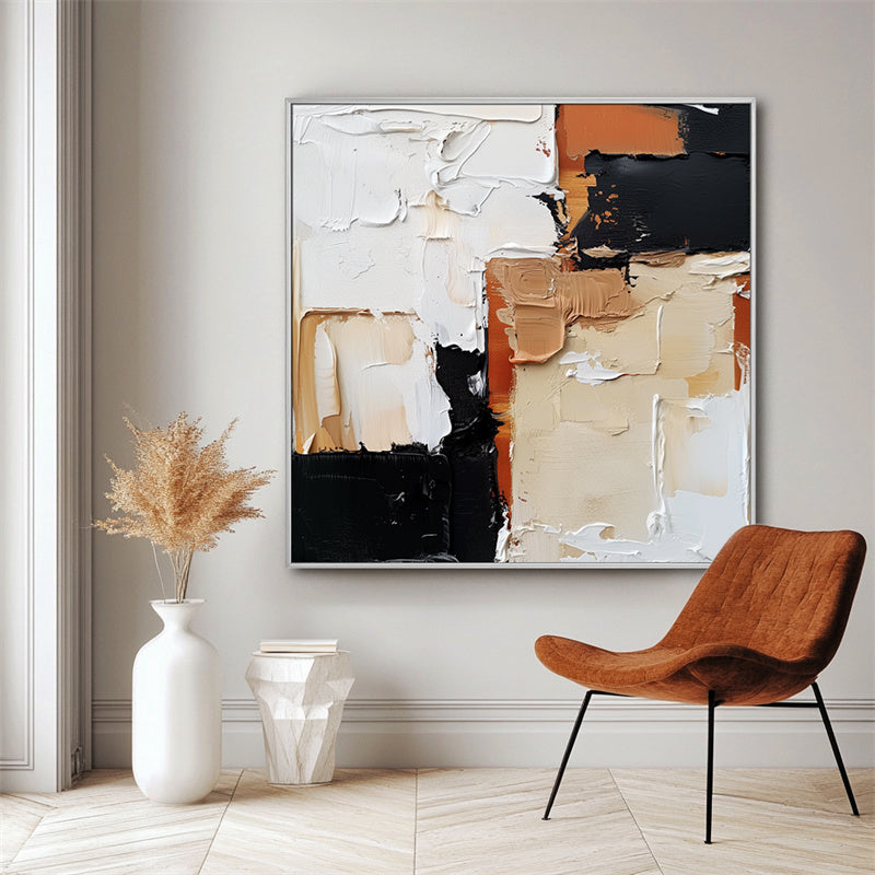 vipgallery Golden Frame: Earthy Brushwork-wp240198