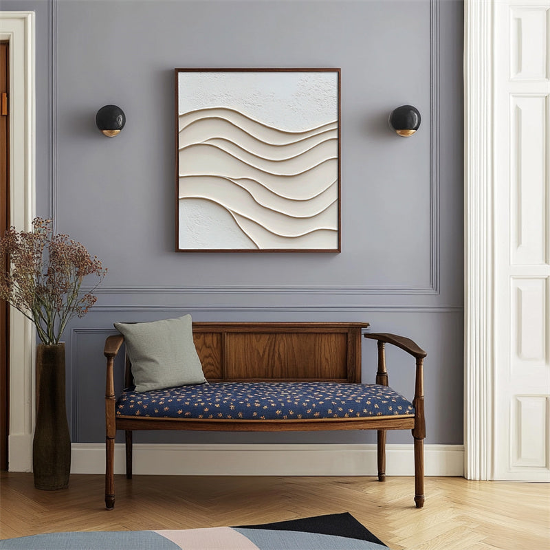 vipgallery Serene Waves: Textured Relief-wp240288