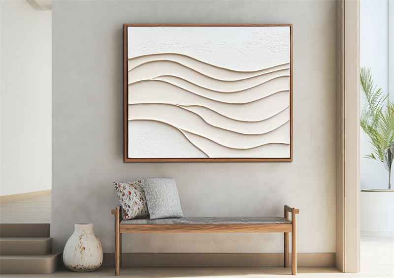 vipgallery Serene Waves: Textured Relief-wp240288