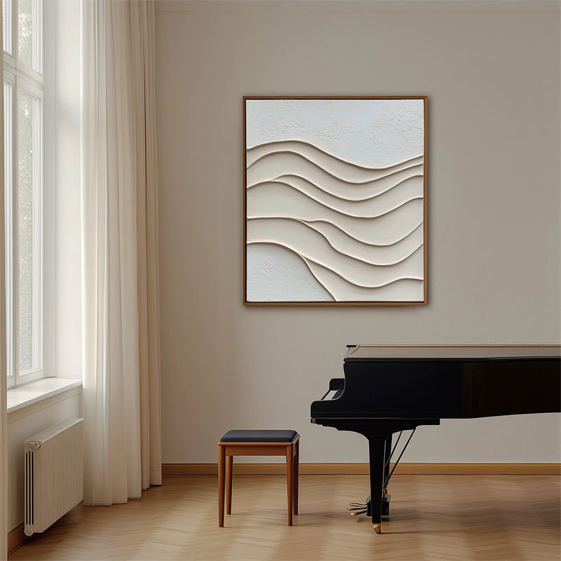 vipgallery Serene Waves: Textured Relief-wp240288