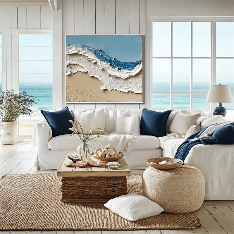 vipgallery Ocean Serenity: Textured Waves-wp240398