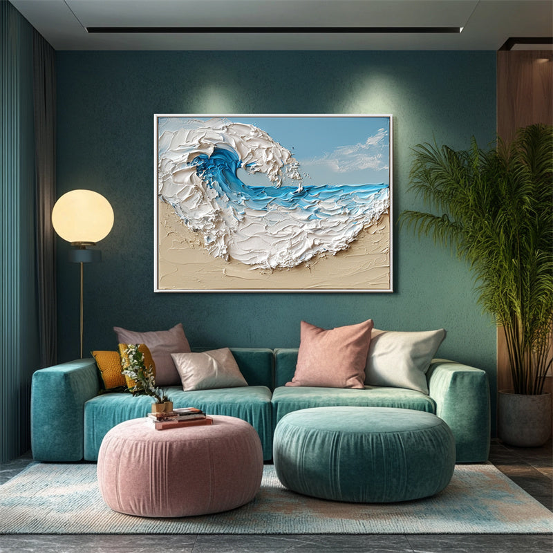vipgallery Textured Waves in Soft Neutrals-wp240418