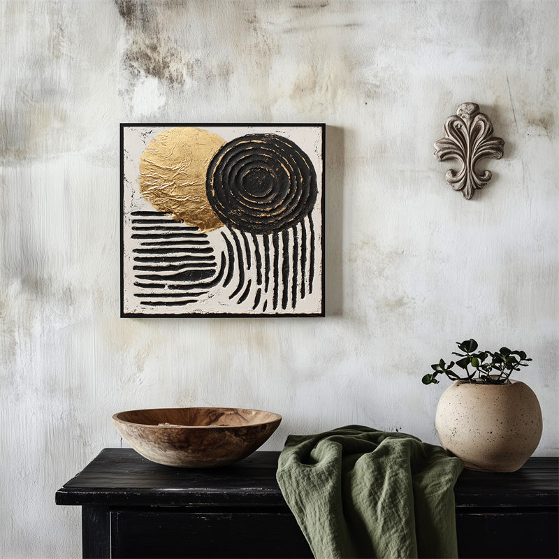 vipgallery Golden Balance: Abstract Harmony-wp240518