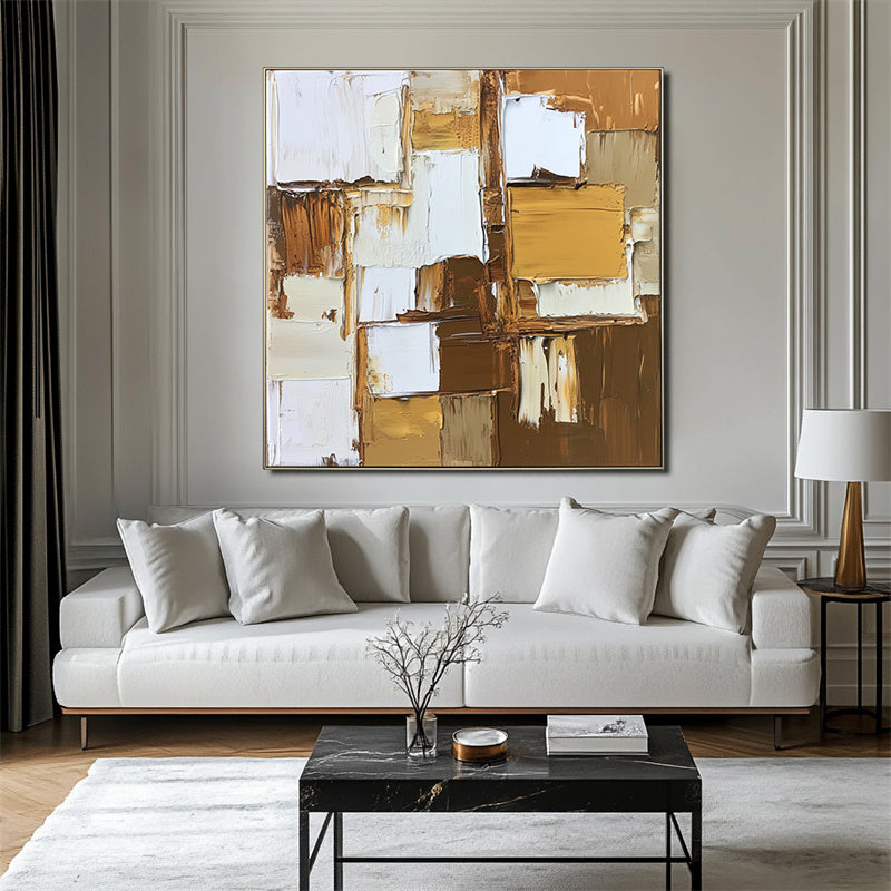 vipgallery Golden Blocks: Abstract Layers-wp240608