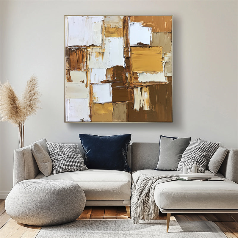 vipgallery Golden Blocks: Abstract Layers-wp240608