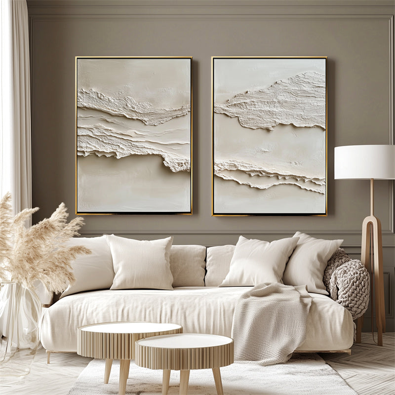 vipgallery Textured Waves in Soft Neutral Hues-wp240808